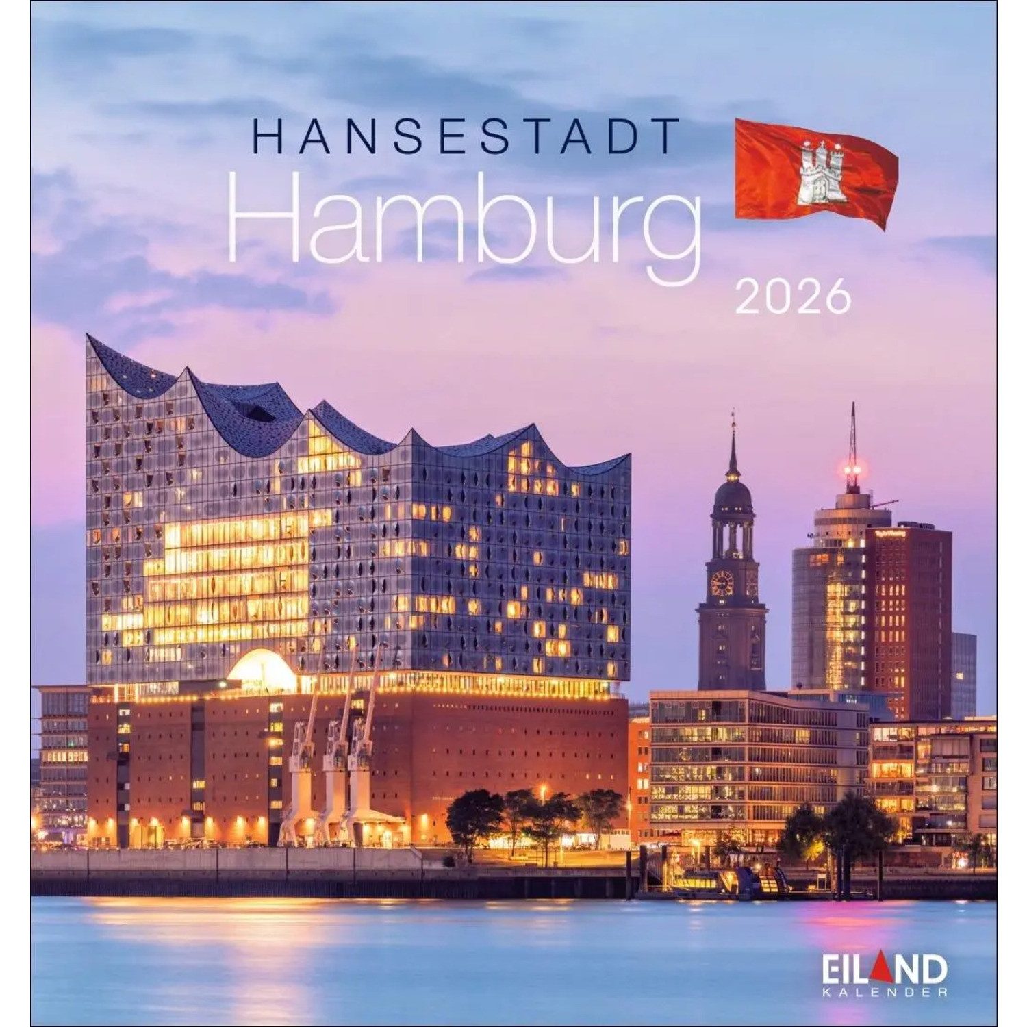 Wandkalender Hansestadt Hamburg Postkartenkalender 2026