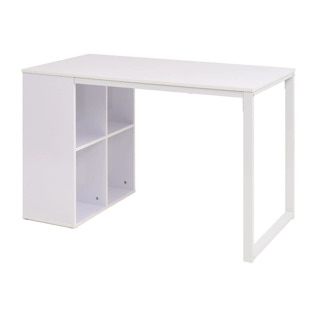 120×60×75 cm furnicato Weiß Schreibtisch