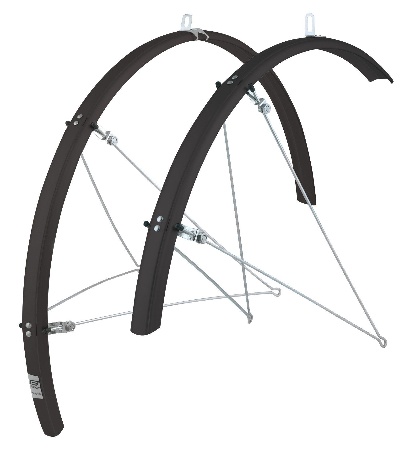 FORCE Schutzblech Force Schutzblech für Rennrad XL Lang mit Streben in Breite 36mm