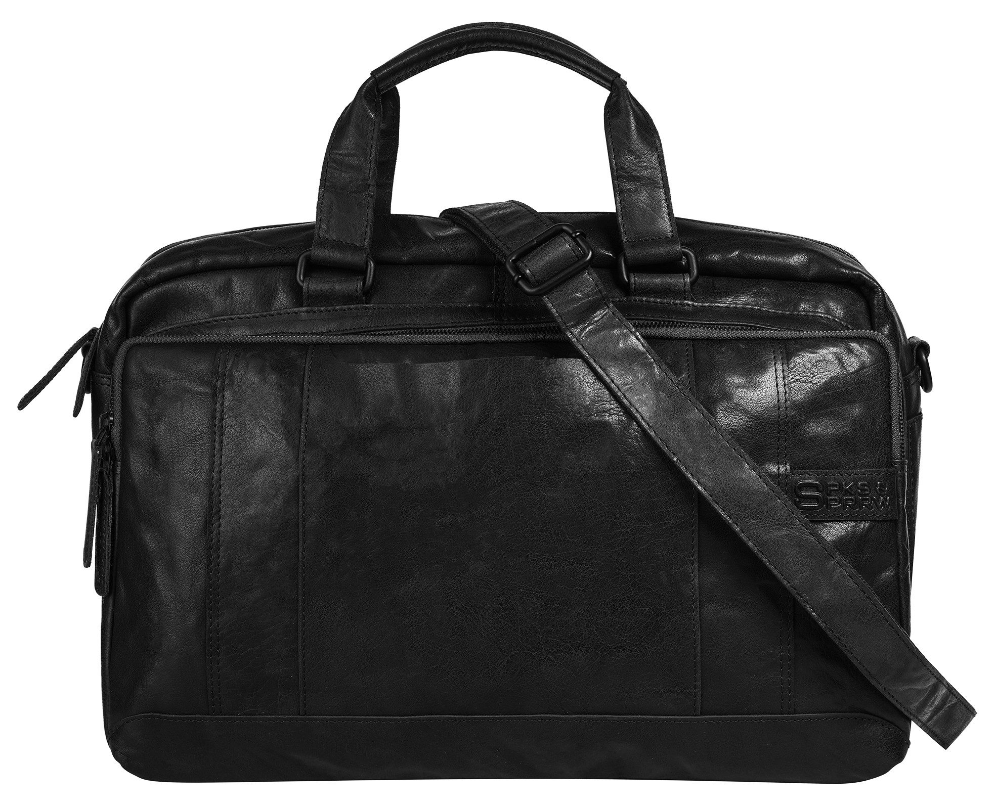 Spikes & Sparrow Reisetasche, echt Leder