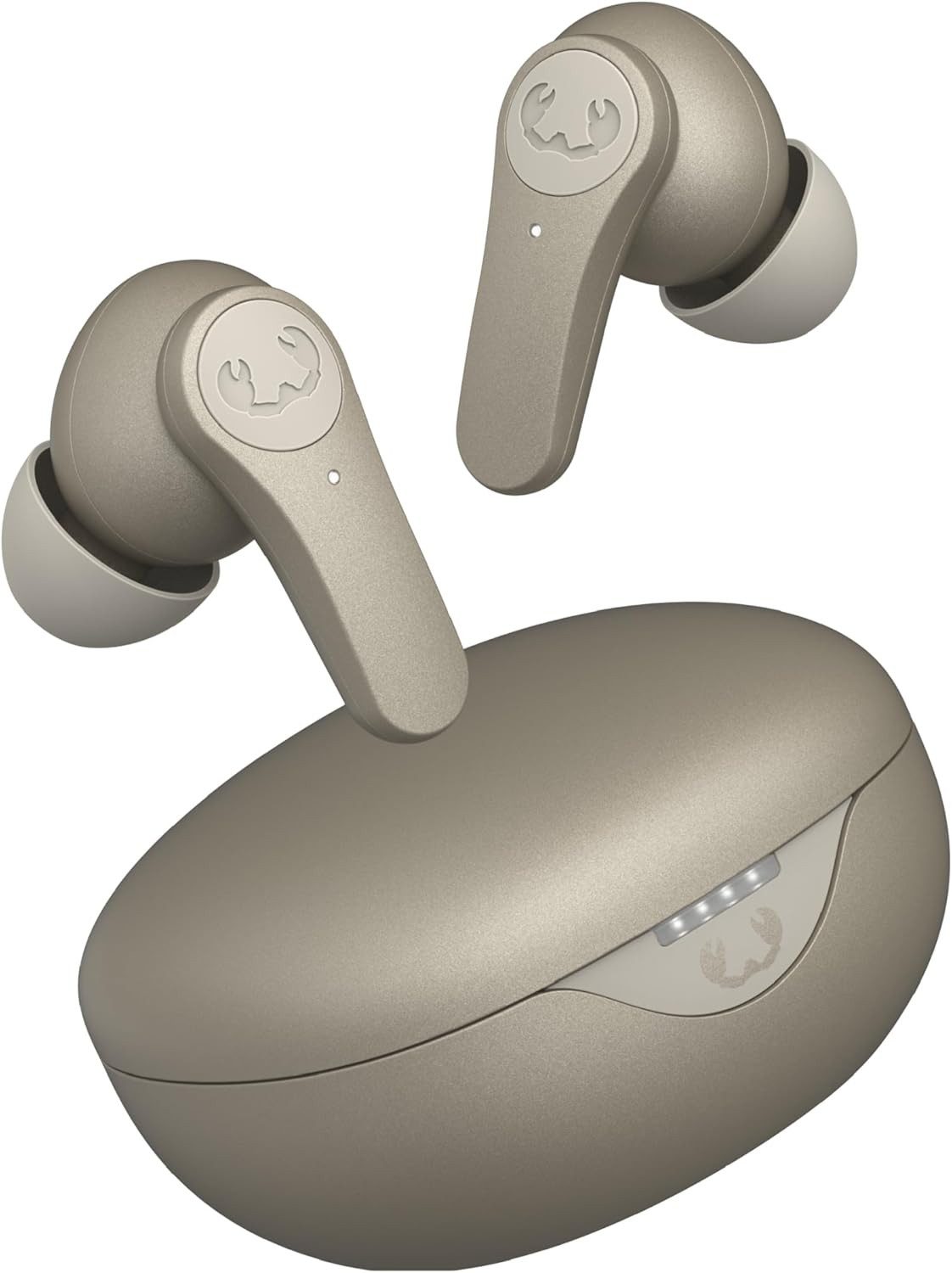 Fresh 'n Rebel Premium True Wireless Kopfhörer mit ANC und Ambient Sound In-Ear-Kopfhörer (In-Ear-Sensorik pausiert automatisch die Wiedergabe, sobald Sie die Ohrhörer herausnehmen., Langlebiger Musikgenuss mit Multipoint-Verbindung und Sprachsteuerung)