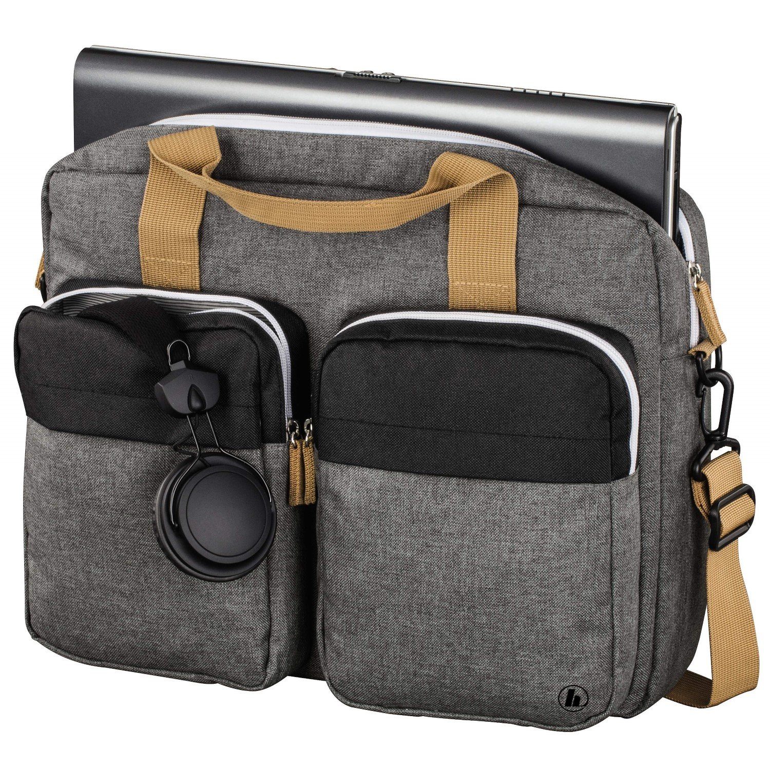 Laptoptasche Notebook-Tasche Florenz II Laptop-Sleeve Grau
