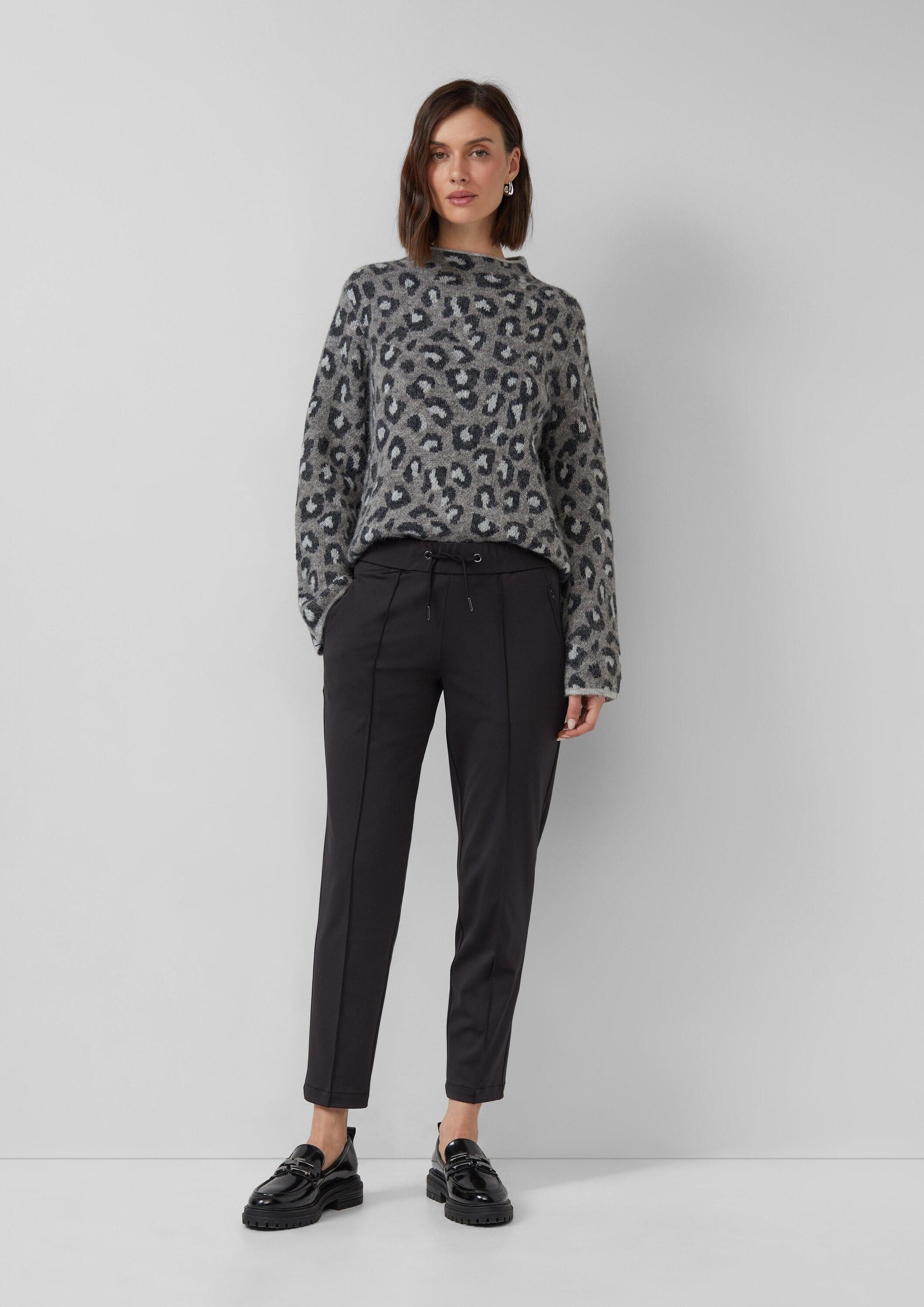 s.Oliver 7/8-Hose Hose Jogpants mit Elastikbund und Biesen günstig online kaufen