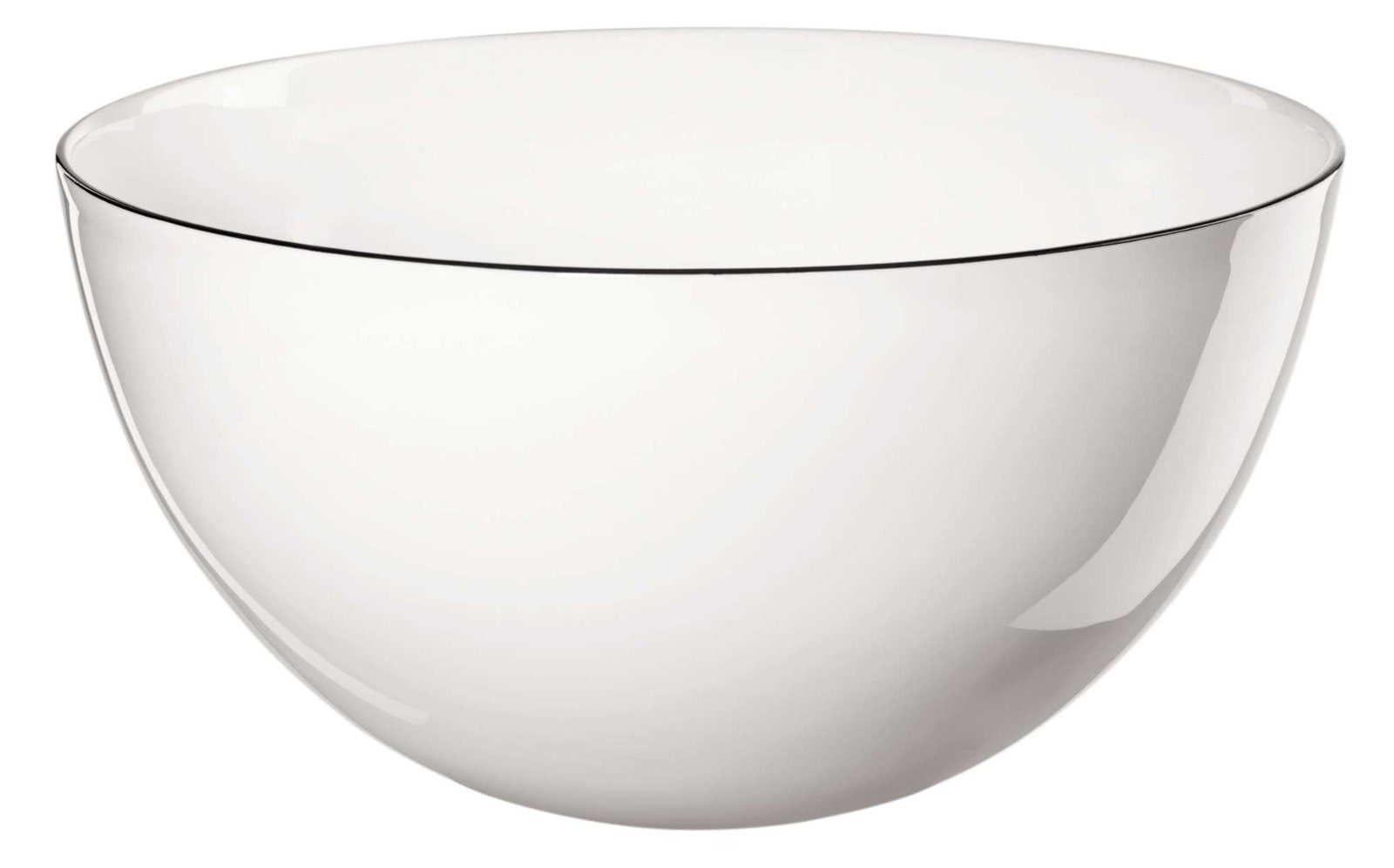 ASA SELECTION Schüssel à table Schüssel ligne noire 1,5 l, Fine Bone China, (Schüsseln & Schalen), Geschirr