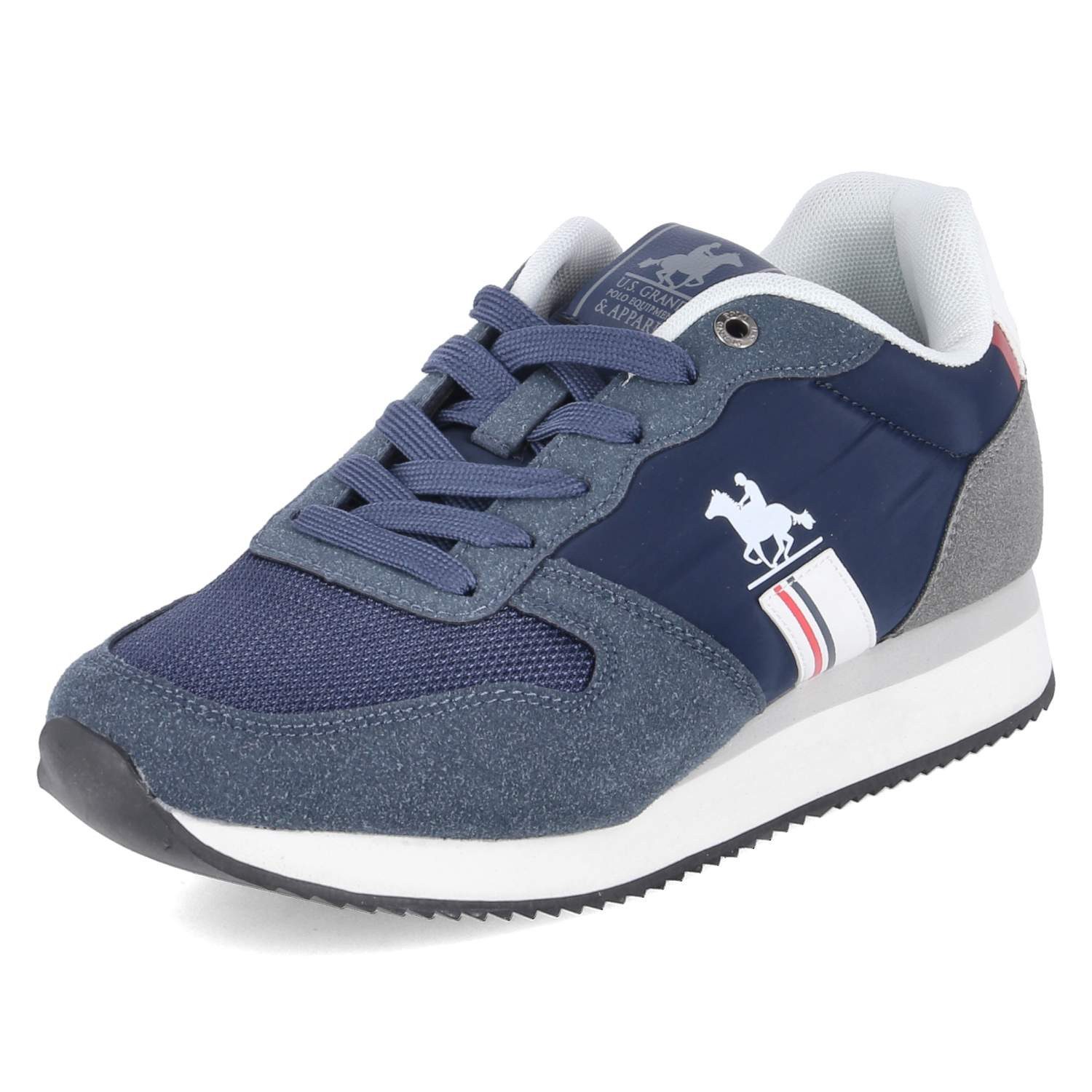 U.S. GRAND POLO U.S. Grand Polo GPM513212-3210 SP Herren Textil & Synthetik blue Schnürschuh