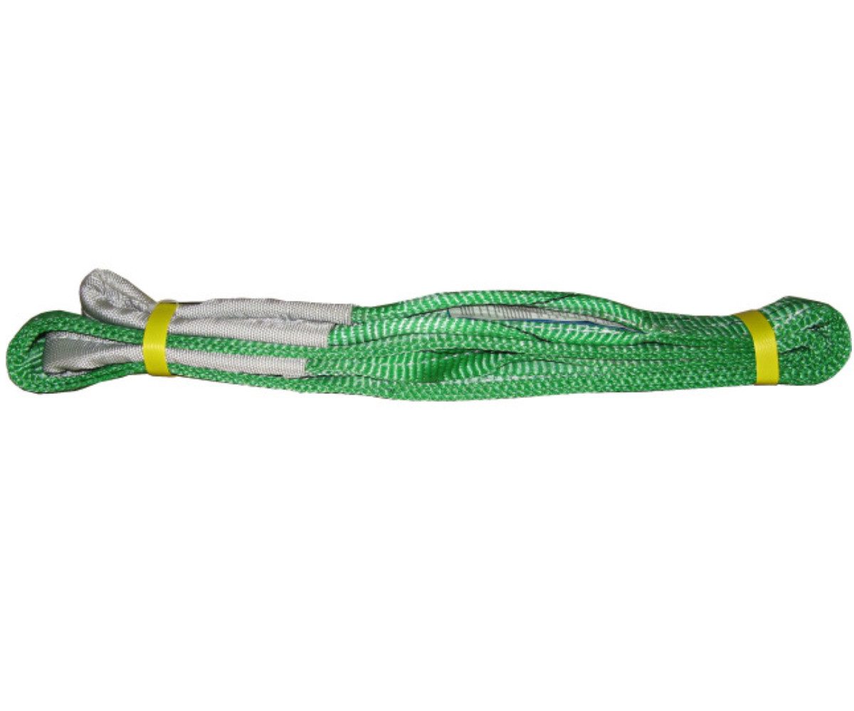 Connex Hebeband Hebeband Krangurt 4m x 60 mm – Robuster Gurt für schwere Lasten, verstärkte Endschlaufen