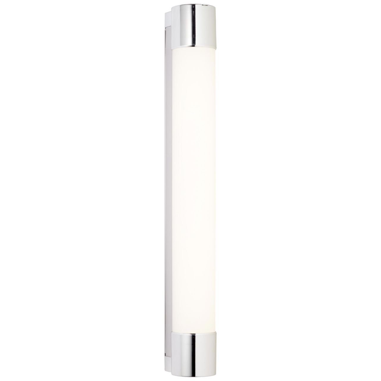 Brilliant Wandleuchte Horace, 4000K, Lampe LED Horace Wandleuchte weiß/chrom 10W LED 1x Steckdose integri