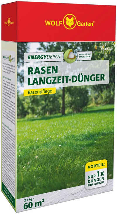 WOLF-Garten Rasendünger »ED-RA 60 ENERGY DEPOT«, Granulat, Langzeit-Dünger, 2,7 kg