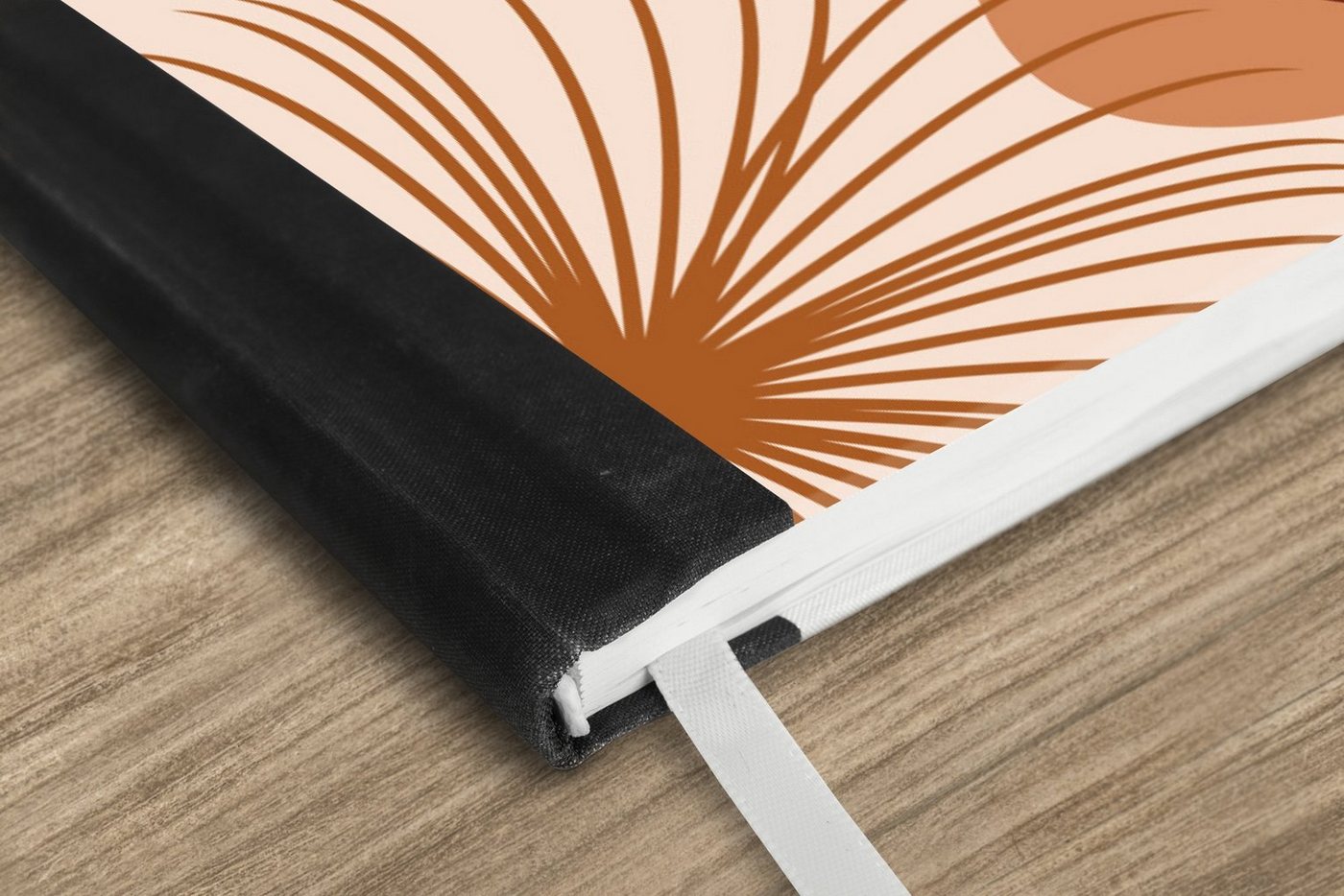 Thumbnail - MuchoWow Notizbuch Sommer - Hut - Laub, Notebook, Notizblock a5, Tagebuch, Journal Liniert