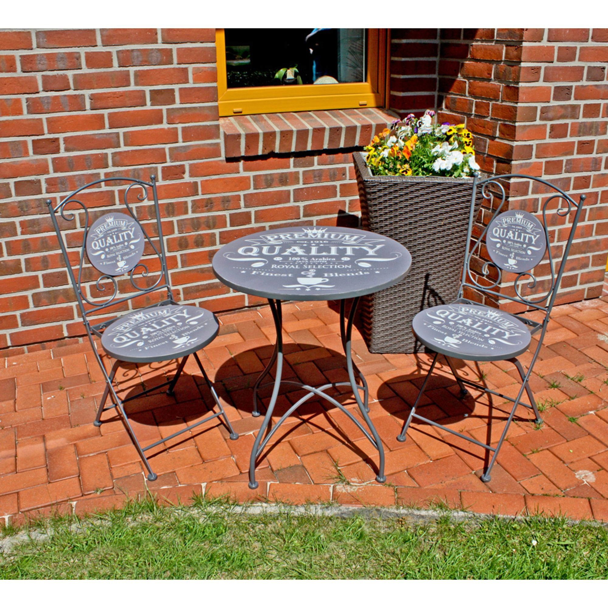 Garden Pleasure Garten-Essgruppe ROYAL, (Set, 3-tlg)