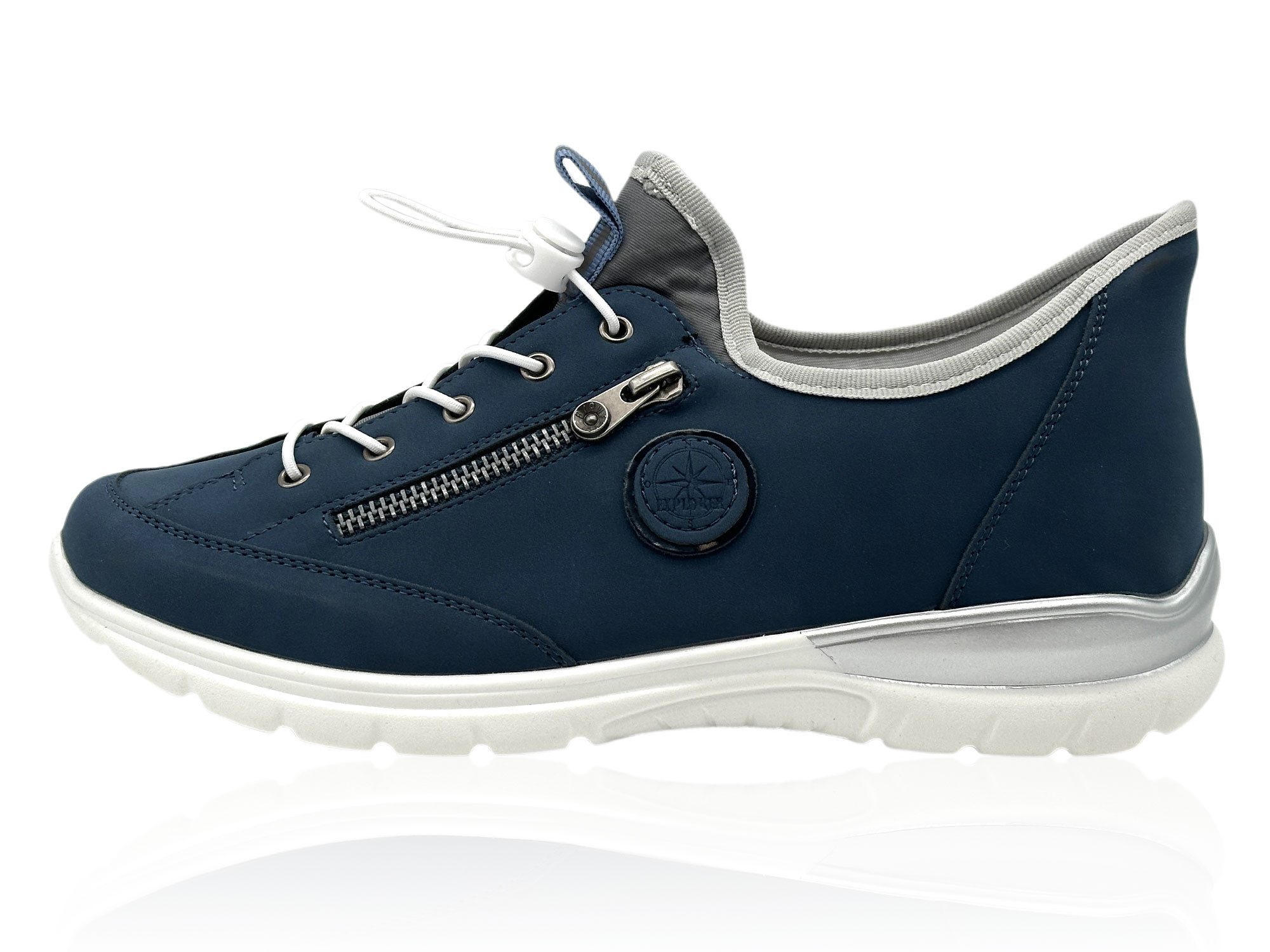 Nowaland Damen Komfort Halbschuhe Low-Top Sneaker besonders leicht mit flexibler Komfortsohle