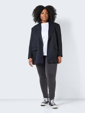 Noisy may Jackenblazer Oversized Blazer Plus Size Curvy NMMILLA (bequem) 5808 in Schwarz