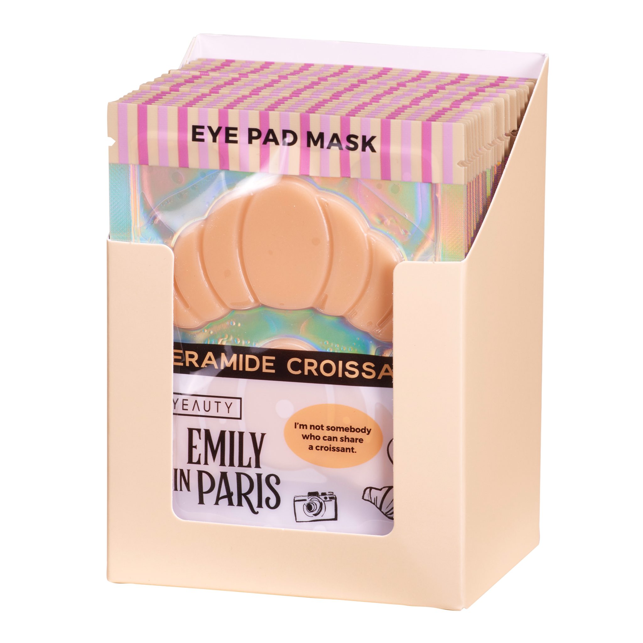 Yeauty Augenpads YEAUTY Emily in Paris EPM Ceramide Croissant - 25x2