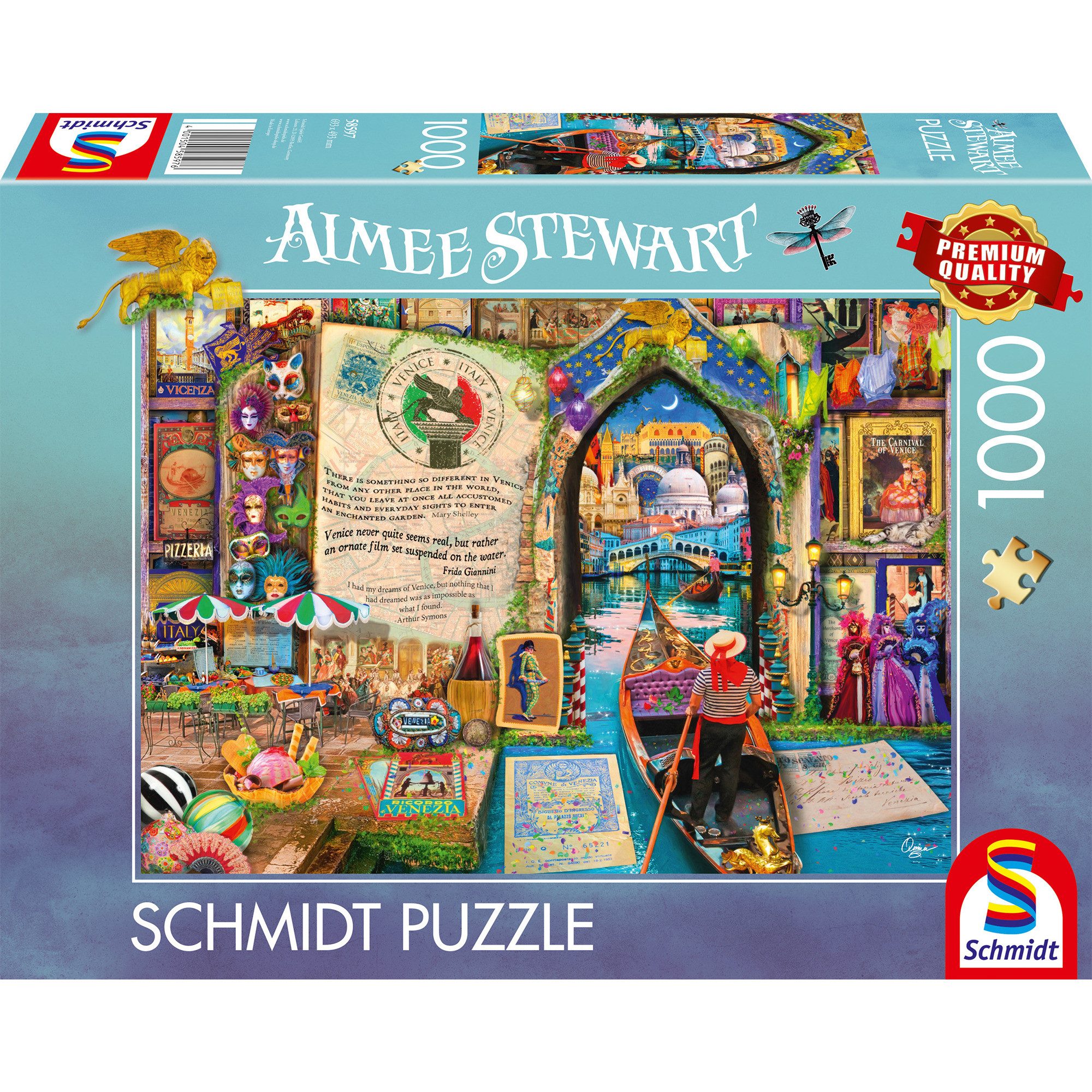 Schmidt Spiele Puzzle Schmidt Spiele Aimee Stewart: Erinnerungen an, 1000 Puzzleteile