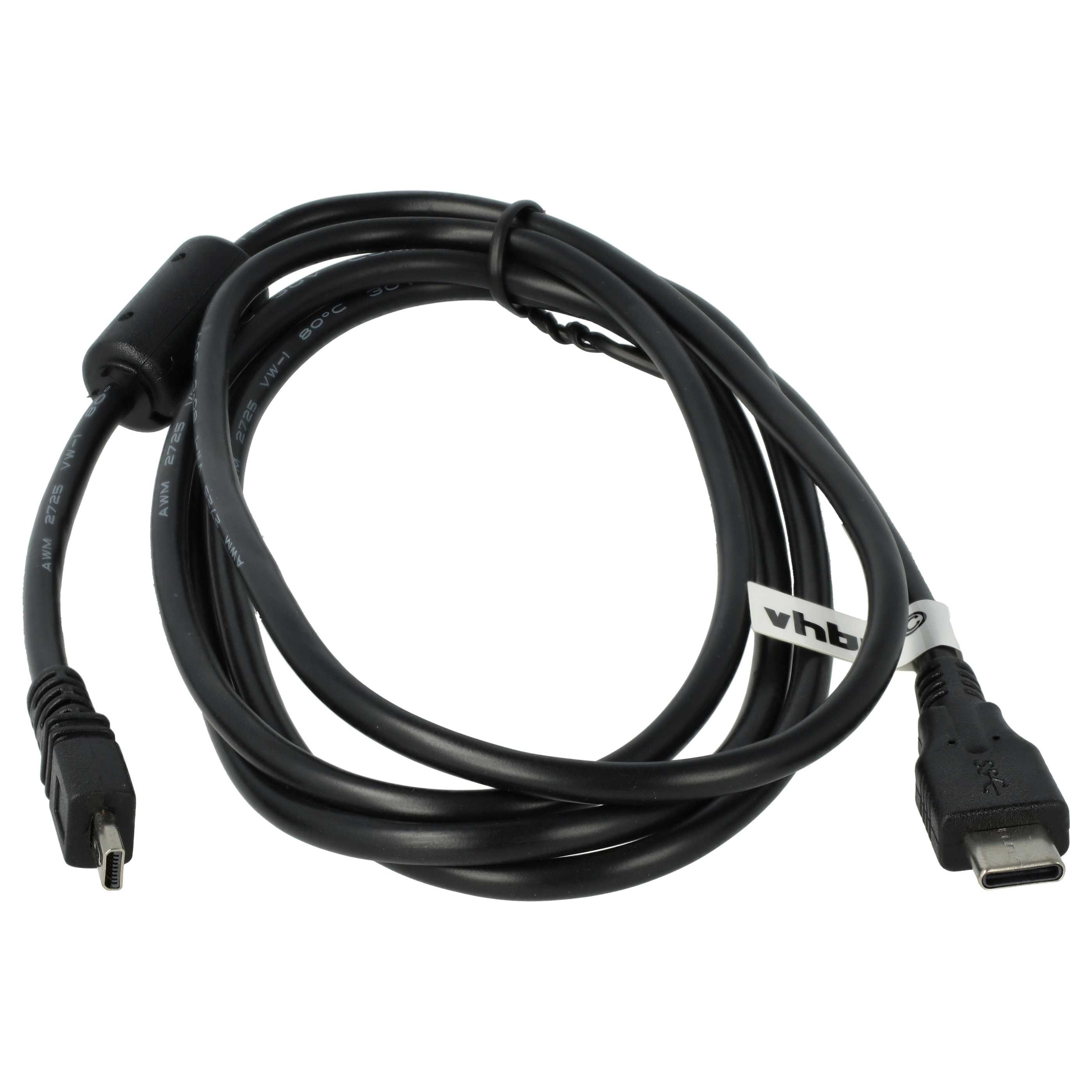 vhbw passend für Sony Serie Handycam, Cybershot, Alpha Digitalkamera / USB-Kabel