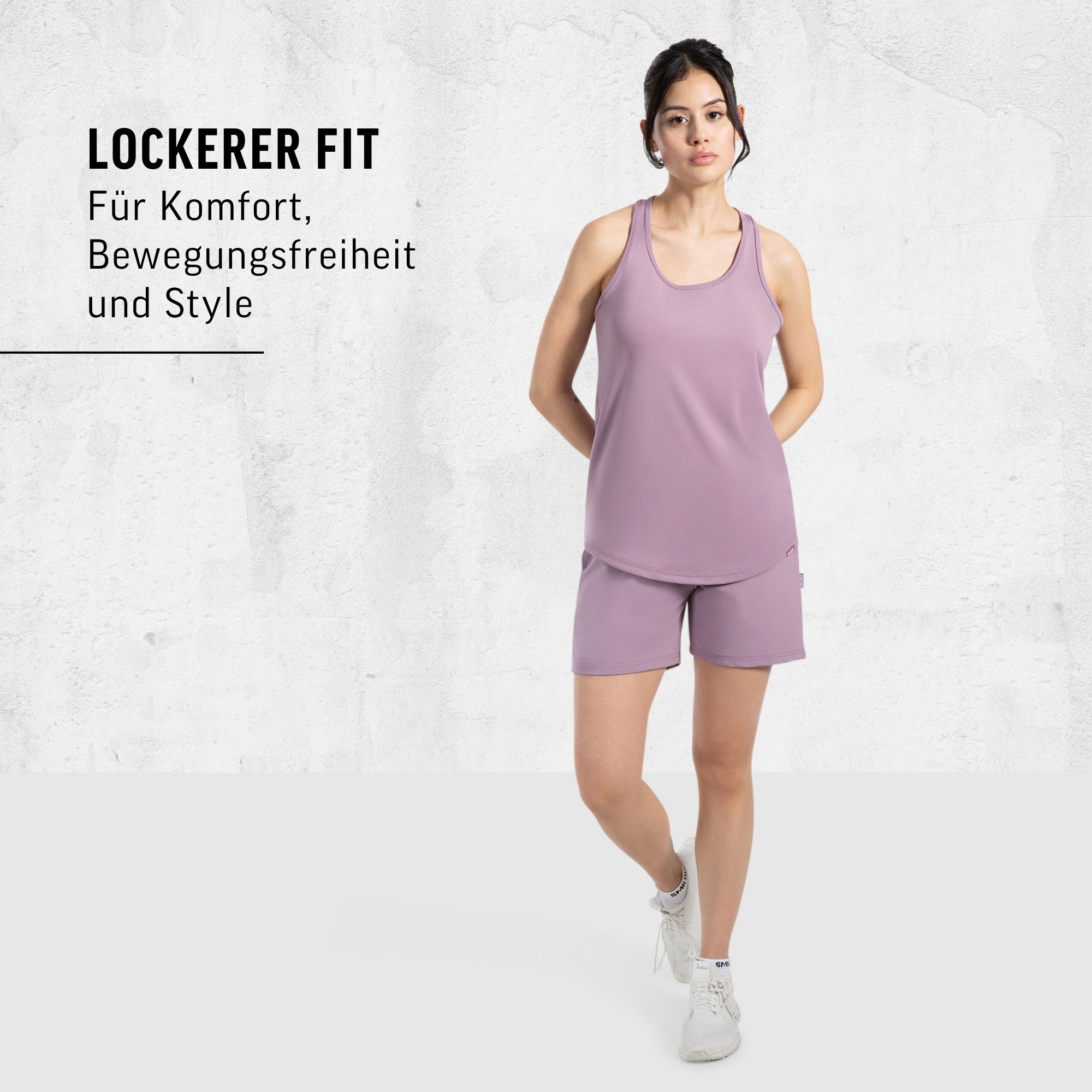 Smilodox Shorts Corry, lockere Freizeithose mit breitem Bund & Eingrifftaschen Radlerhose weiches Material, Bequeme Sommershorts, Alltag Relax