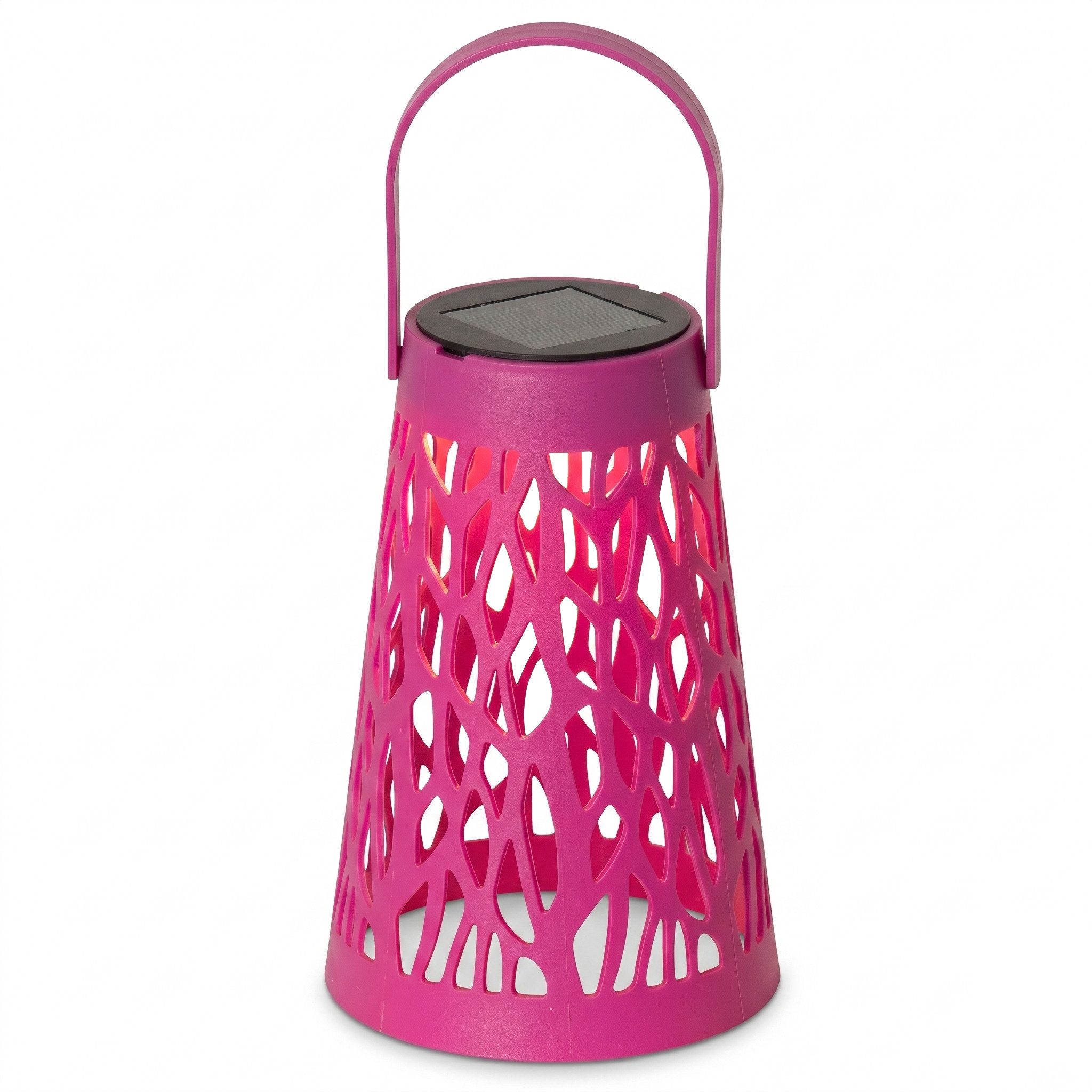 queence LED Solarleuchte Tischleuchte Tischlampe Solar Laterne, Lampions für Innen und Außen geeignet 11,5 cm x 18 cm