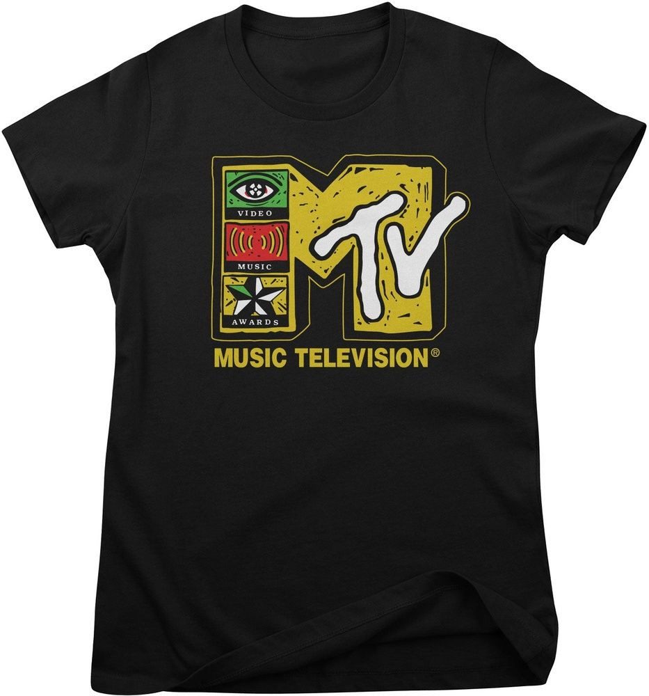 MTV T-Shirt MTV Video Music Awards Sketch Logo Girly Tee