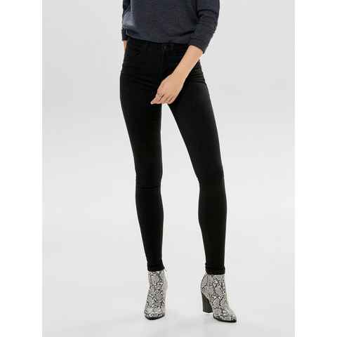 ONLY High-waist-Jeans ONLROYA HW SKINNY BJ13964 im 5-Pocket-Design