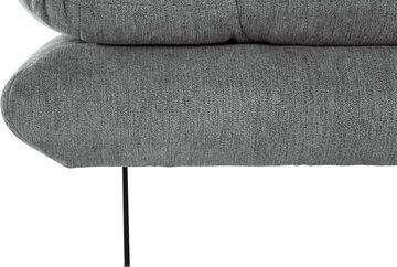 Places of Style Sessel Milano, wahweise mit verstellbarer Rückenlehne - auch als Hocker nutzbar