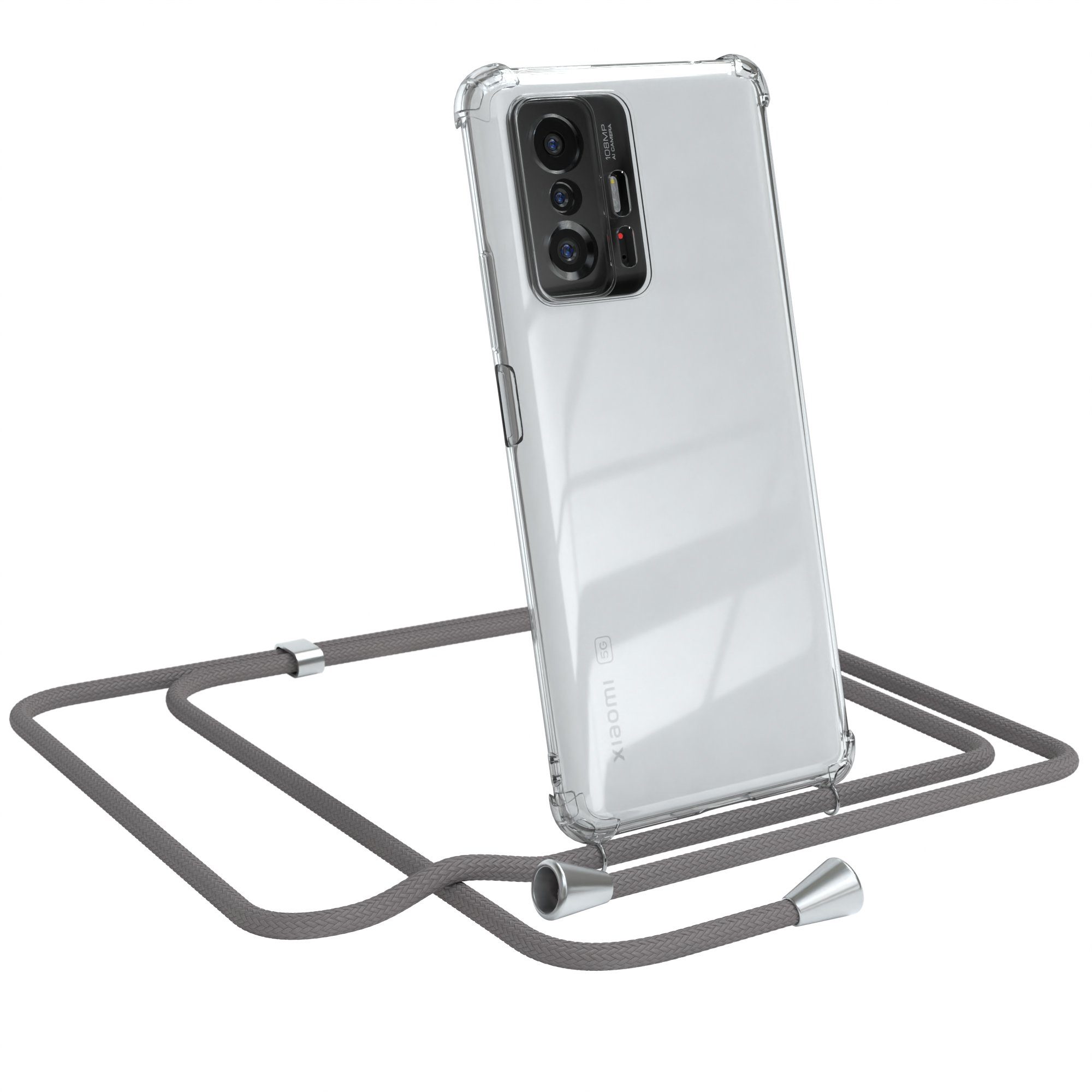 Handykette Hülle mit Kette für Xiaomi 11T / 11T Pro 5G