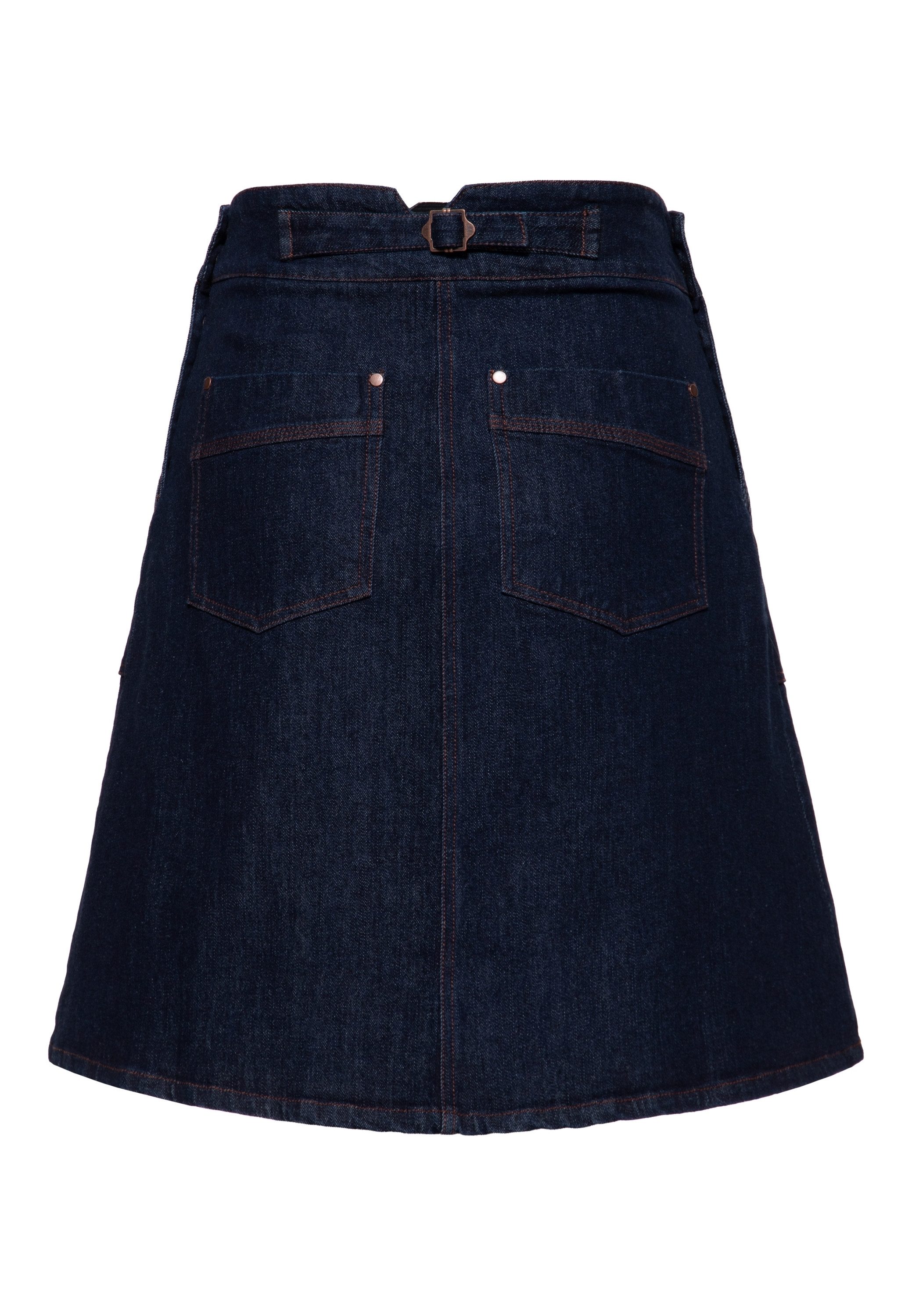 QueenKerosin Jeansrock Josie mit Cinch-Back