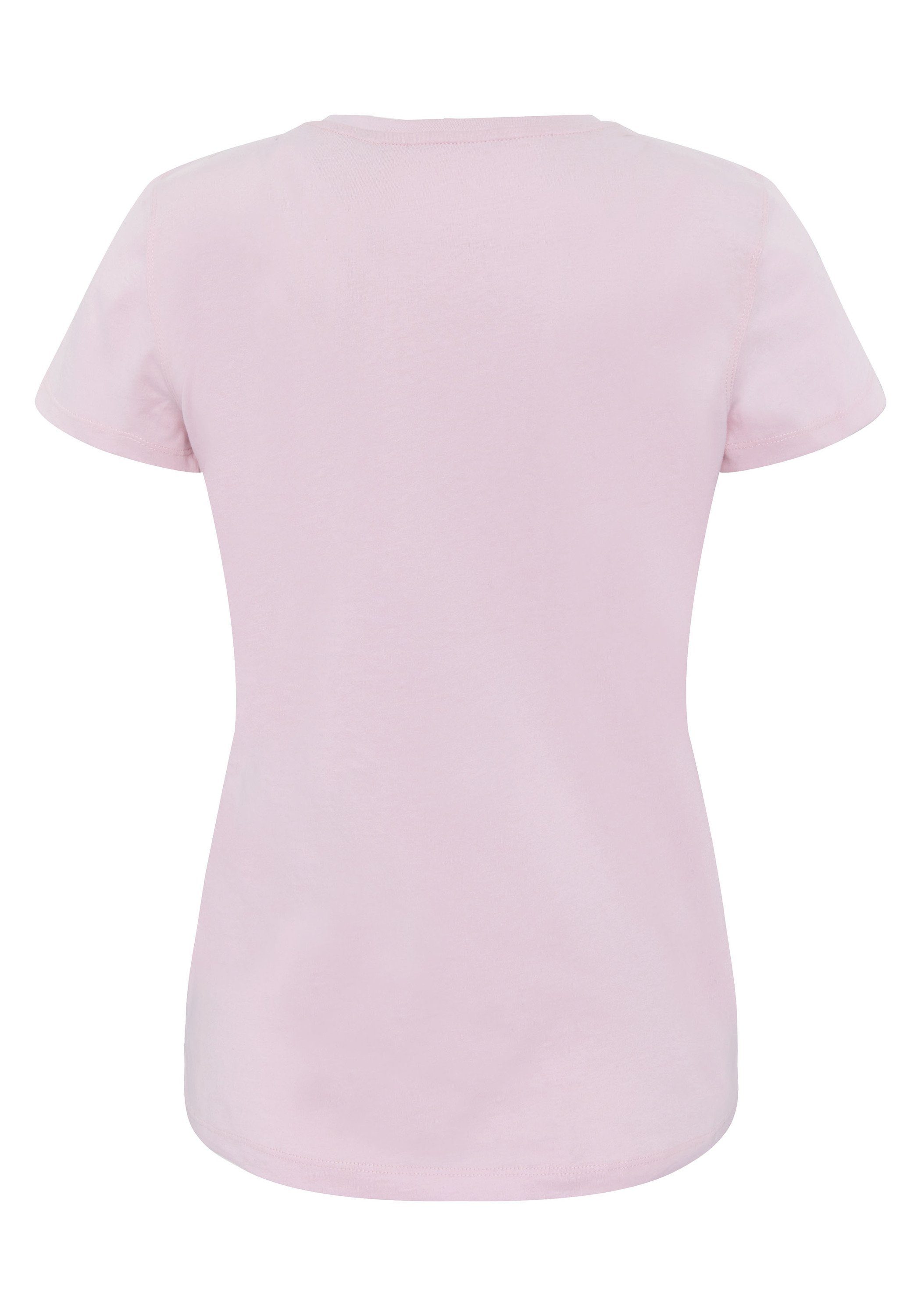 Print-Shirt Logo Lady Farbverlauf-Optik 1 T-Shirt Chiemsee Pink mit in