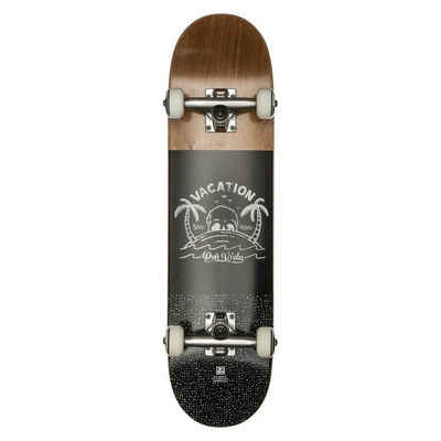 Globe Skateboard Por Vida Mid 7.6' (brown black)