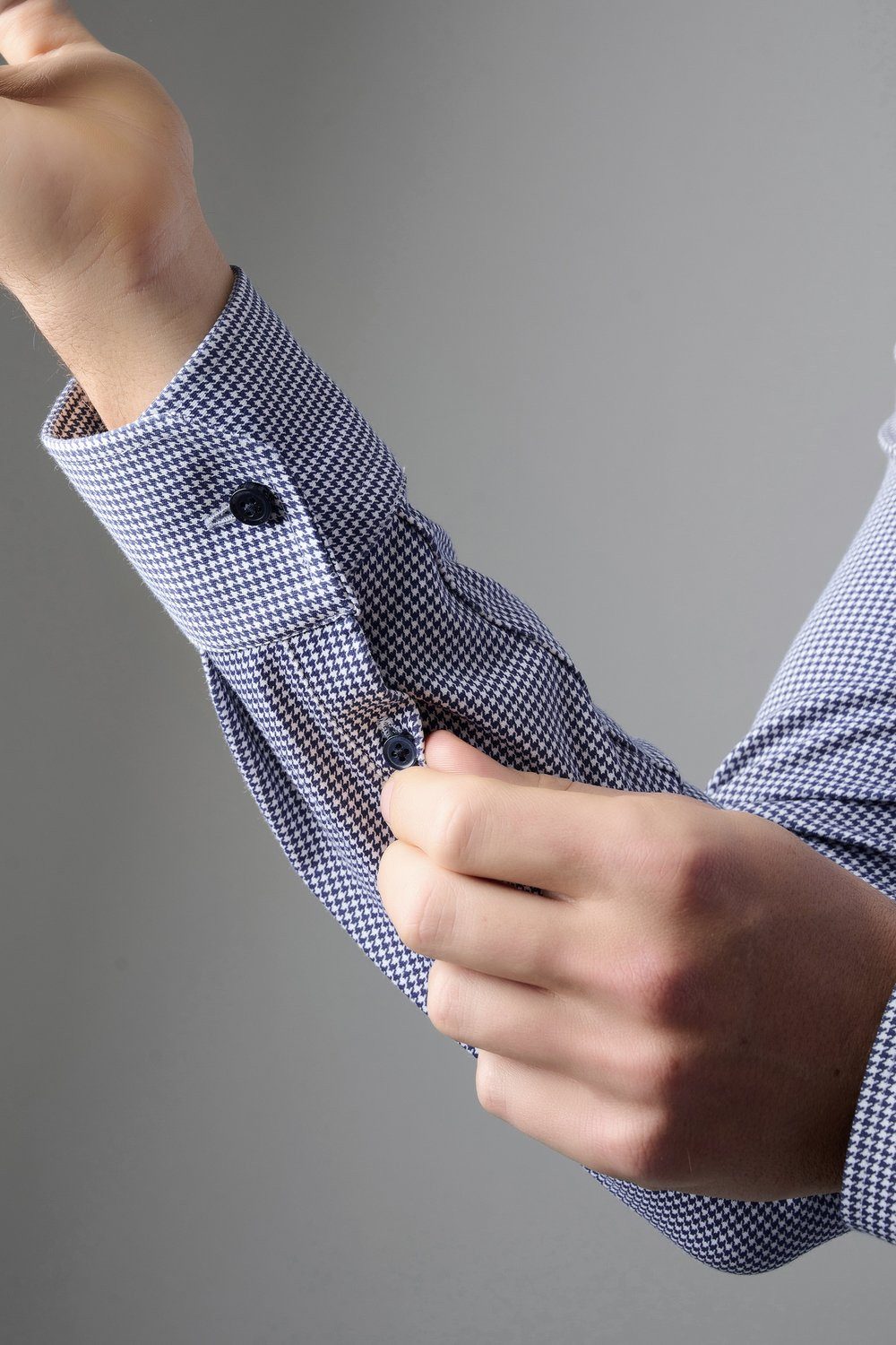 DESOTO Langarmhemd Jerseyhemd Essential Hai langarm Flexibler Stretch
