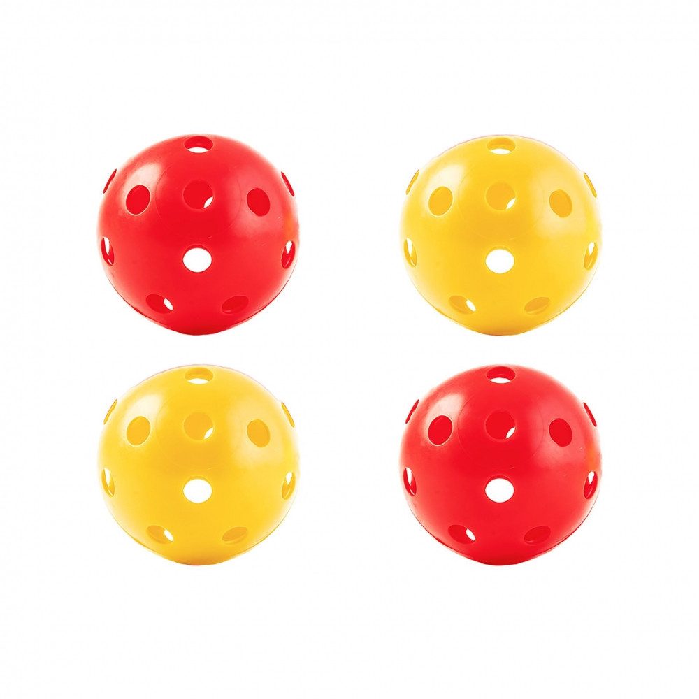 Floorballschläger FunHockey-Turnierball Set 4 St. für Schulsport & Freizeit.