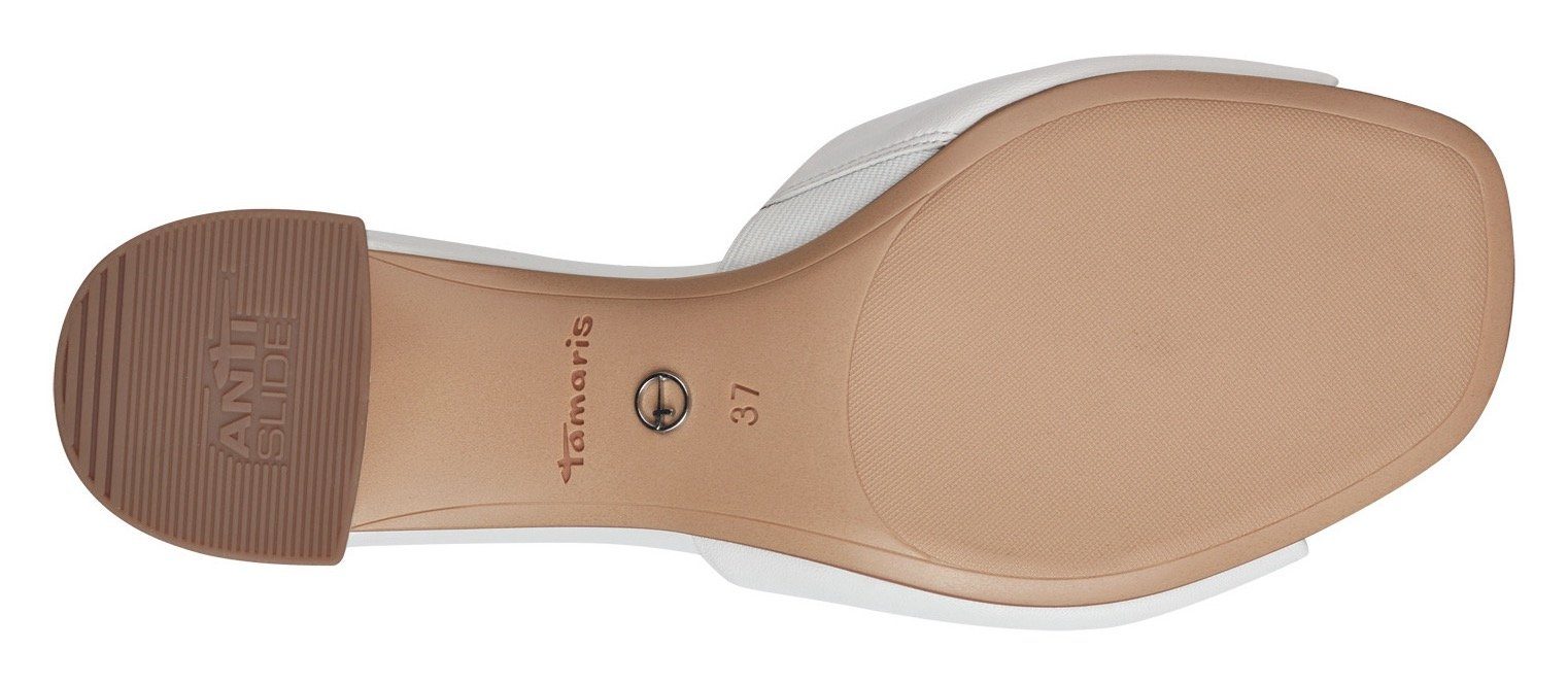 Tamaris Pantolette, Blockabsatz, Sommerschuh, Schlappen im günstig online kaufen