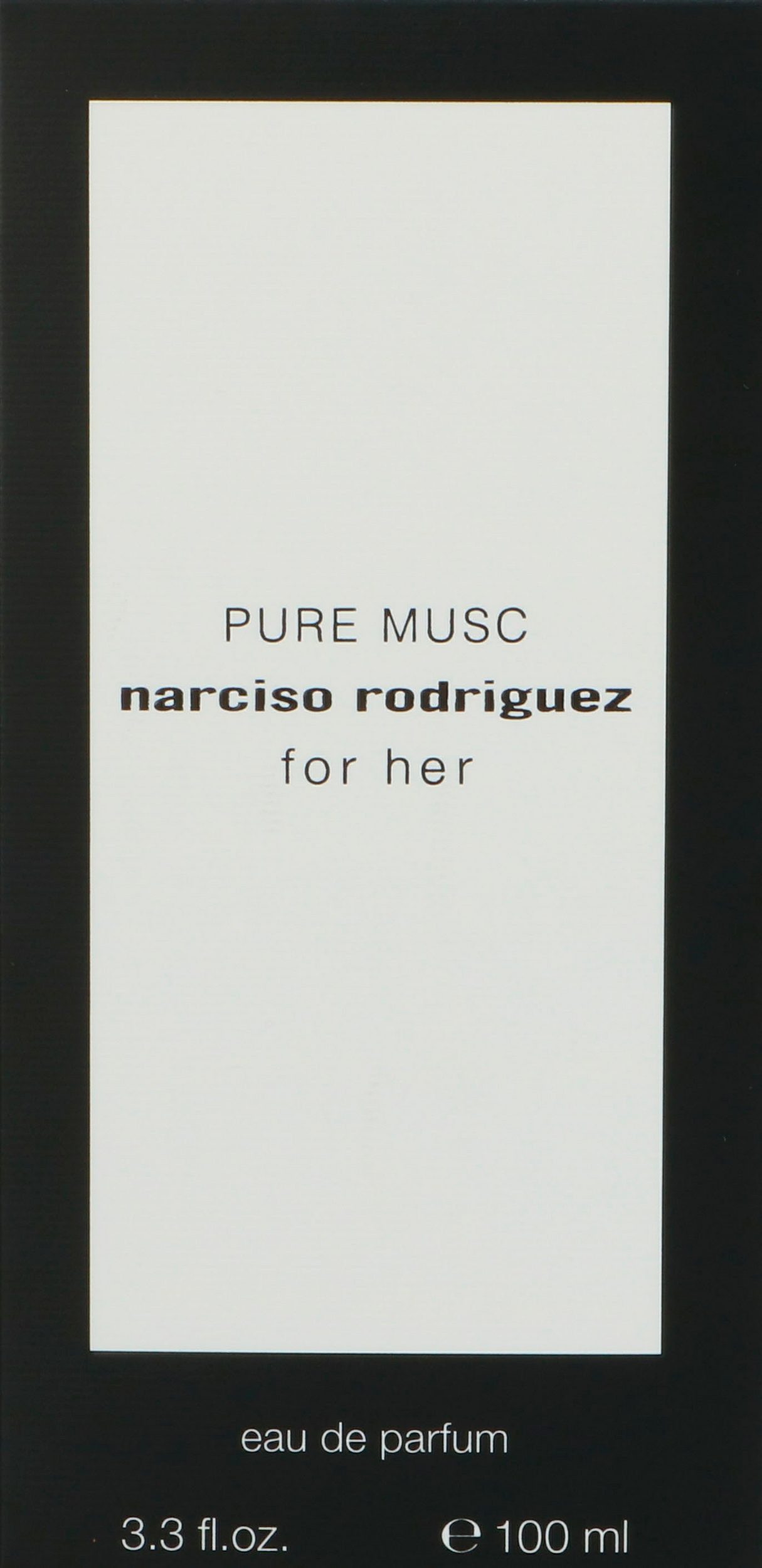 narciso rodriguez Eau de Parfum For Her Pure Musc Blanc, Glasflakon, Parfüm EDP, Damenduft