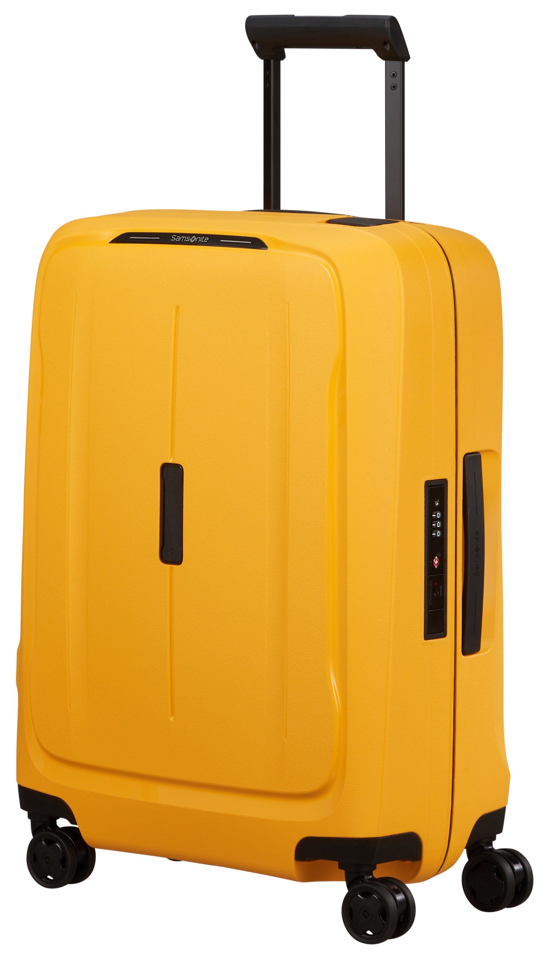 Koffer Rollen Samsonite ESSENS yellow 55, 4 radiant