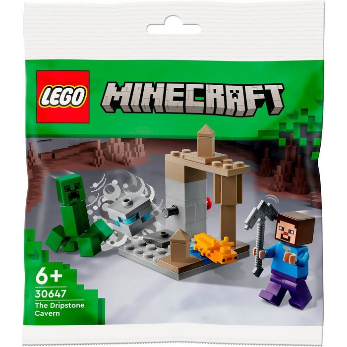 LEGO® Konstruktionsspielsteine Minecraft Die Tropfsteinhöhle