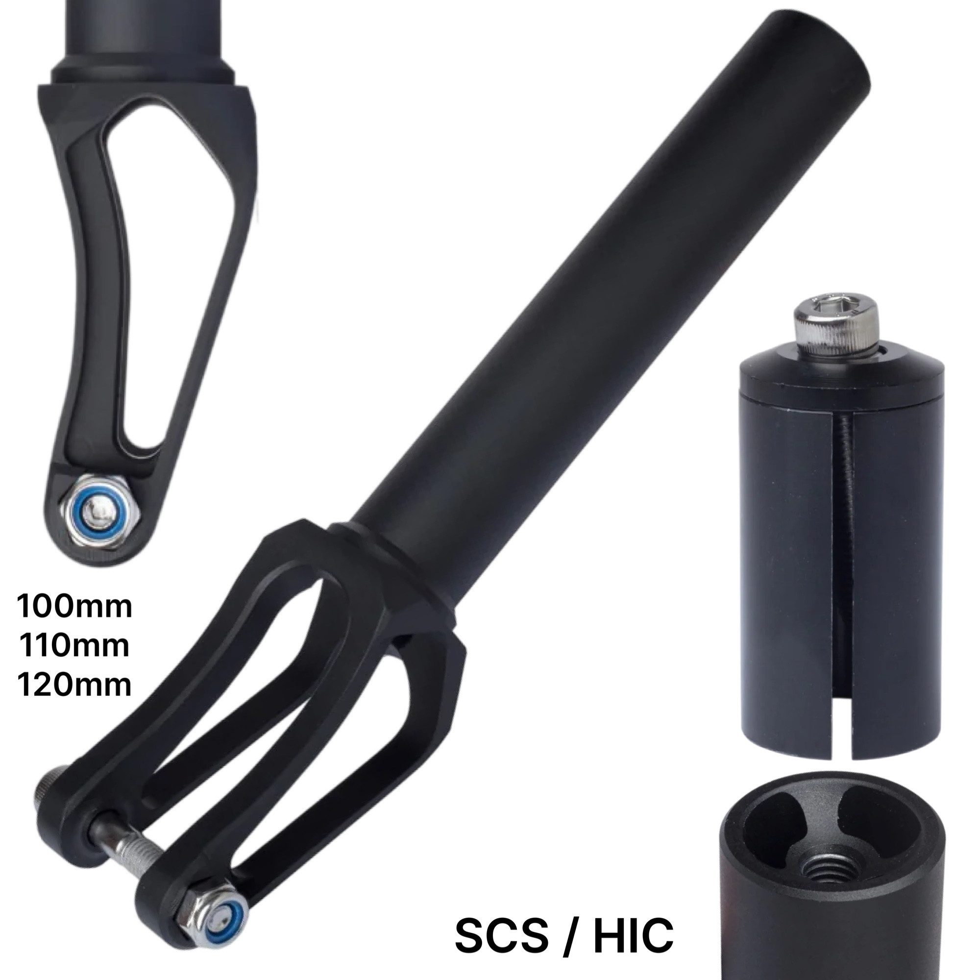 Striker Трюк самокат Striker Aether Stunt-Scooter Gabel SCS/HIC Schwarz