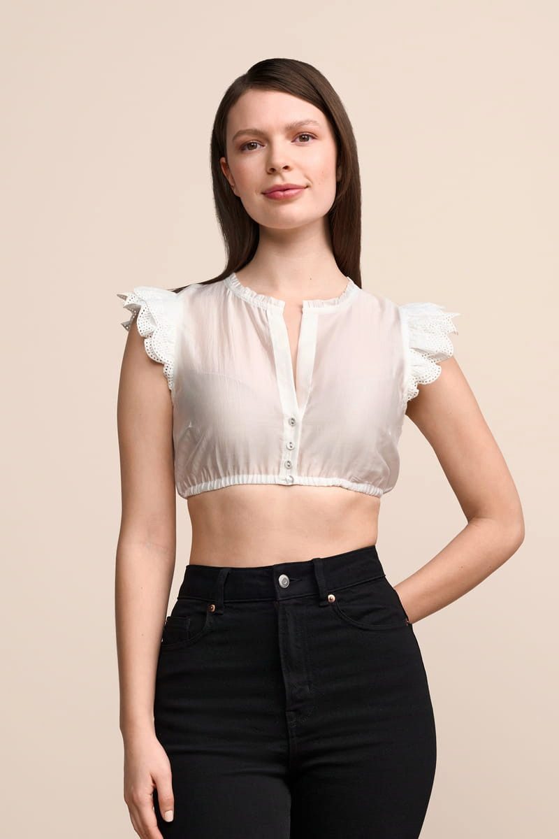 Krüger Dirndlbluse Dirndlbluse Eve - ecru
