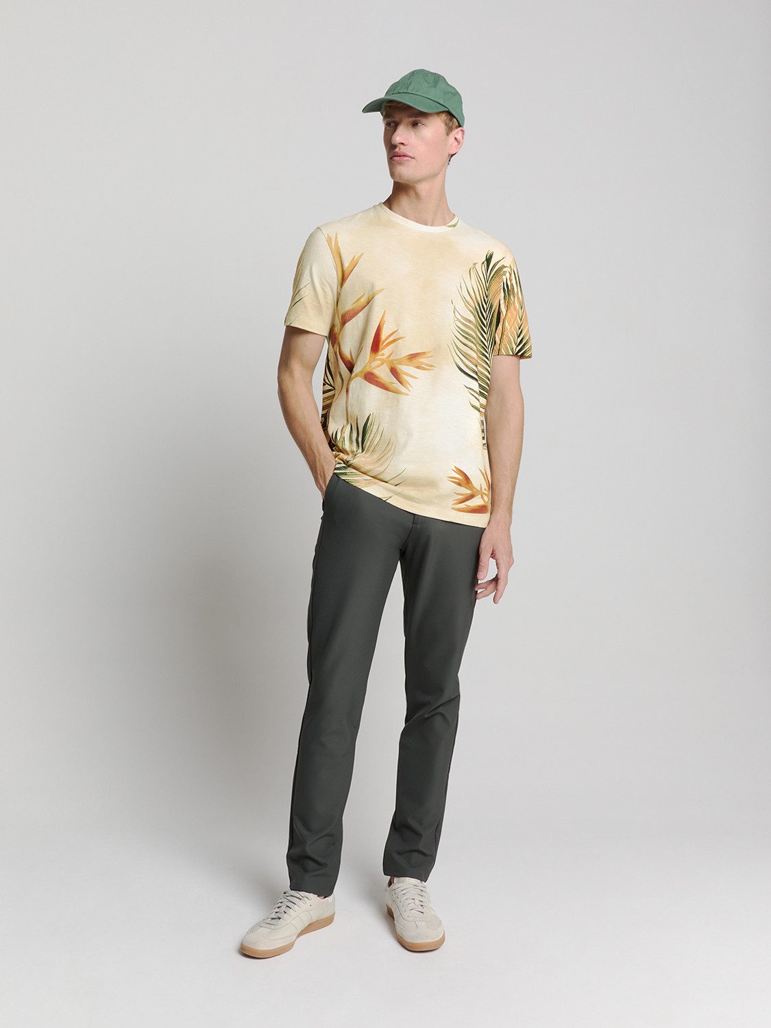 NO EXCESS T-Shirt No Excess Bedrucktes Crewneck t-shirt