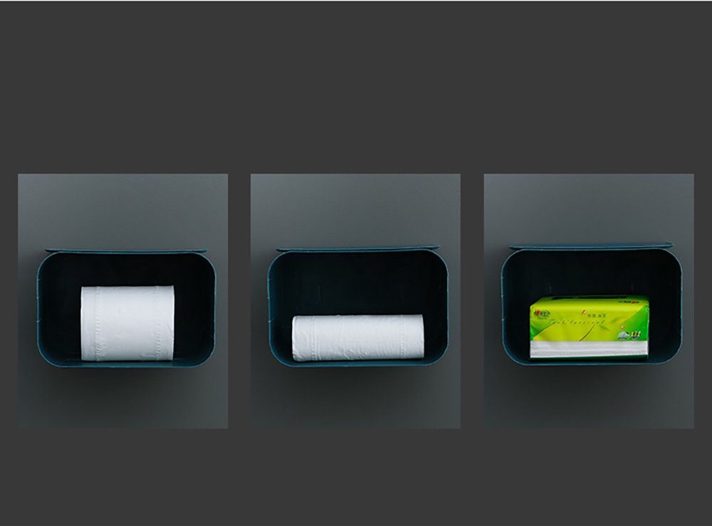 Maskentücher Taschentuch-Aufbewahrungsbox, U-förmige stanzfreie Papiertuchspender Wand der An (1-tlg), montierte, Aufbewahrungsbox UG Umgedrehte für L.Ru