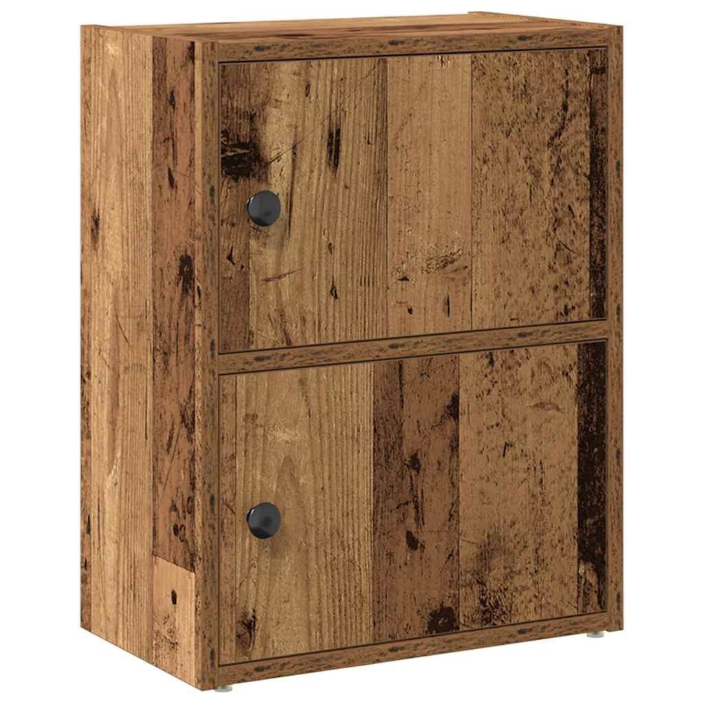 vidaXL Bücherregal Bücherregal Altholz-Optik 40x24x52 cm Holzwerkstoff, 1-t günstig online kaufen