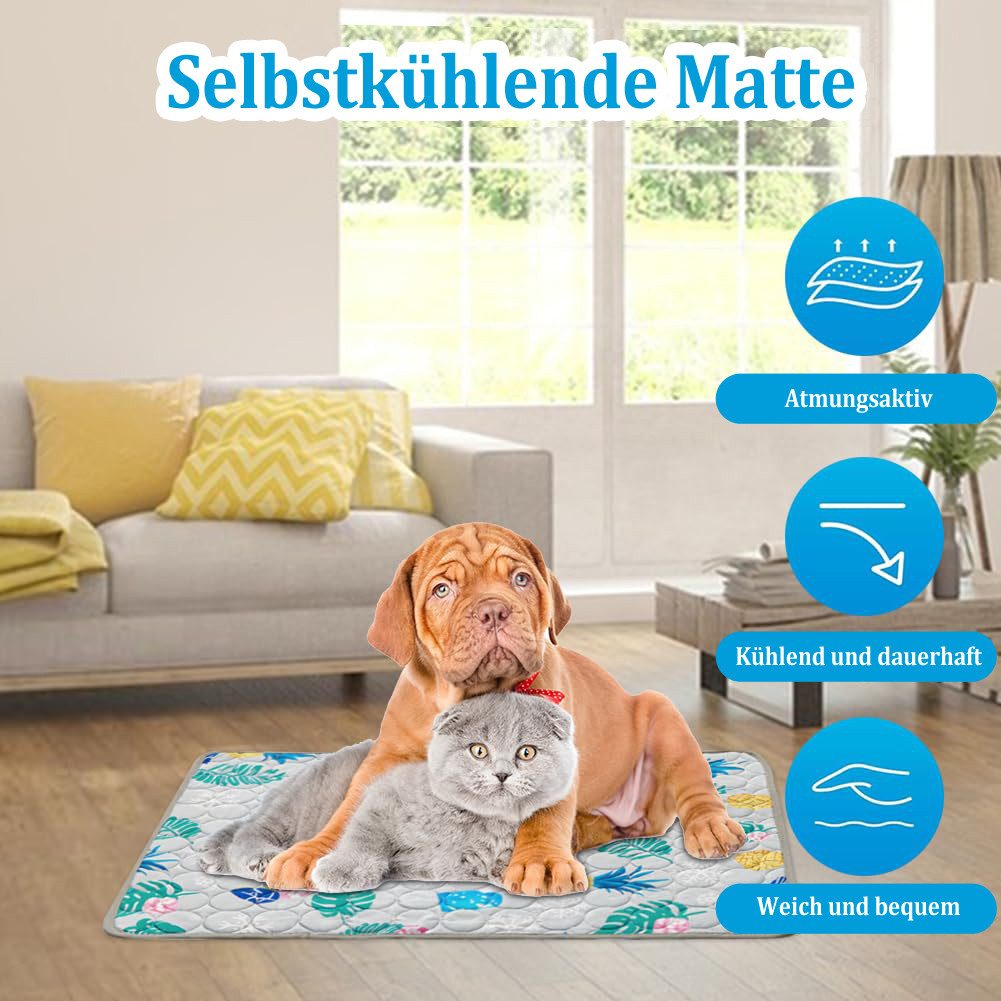 Thumbnail - Coonoor Hundematte Hundekühlmatte, Kühlmatte für Hunde, Haustier-Eismatte, Matte für kleine und große Hunde zur Kühlung