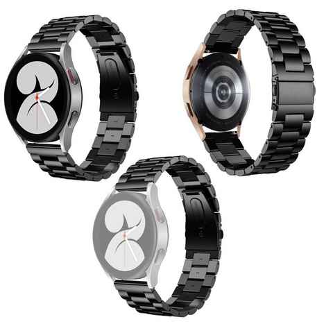 Wigento Smartwatch-Armband Für Samsung Galaxy Watch 6 5 4 Normal Pro Classic alle Größen Armband