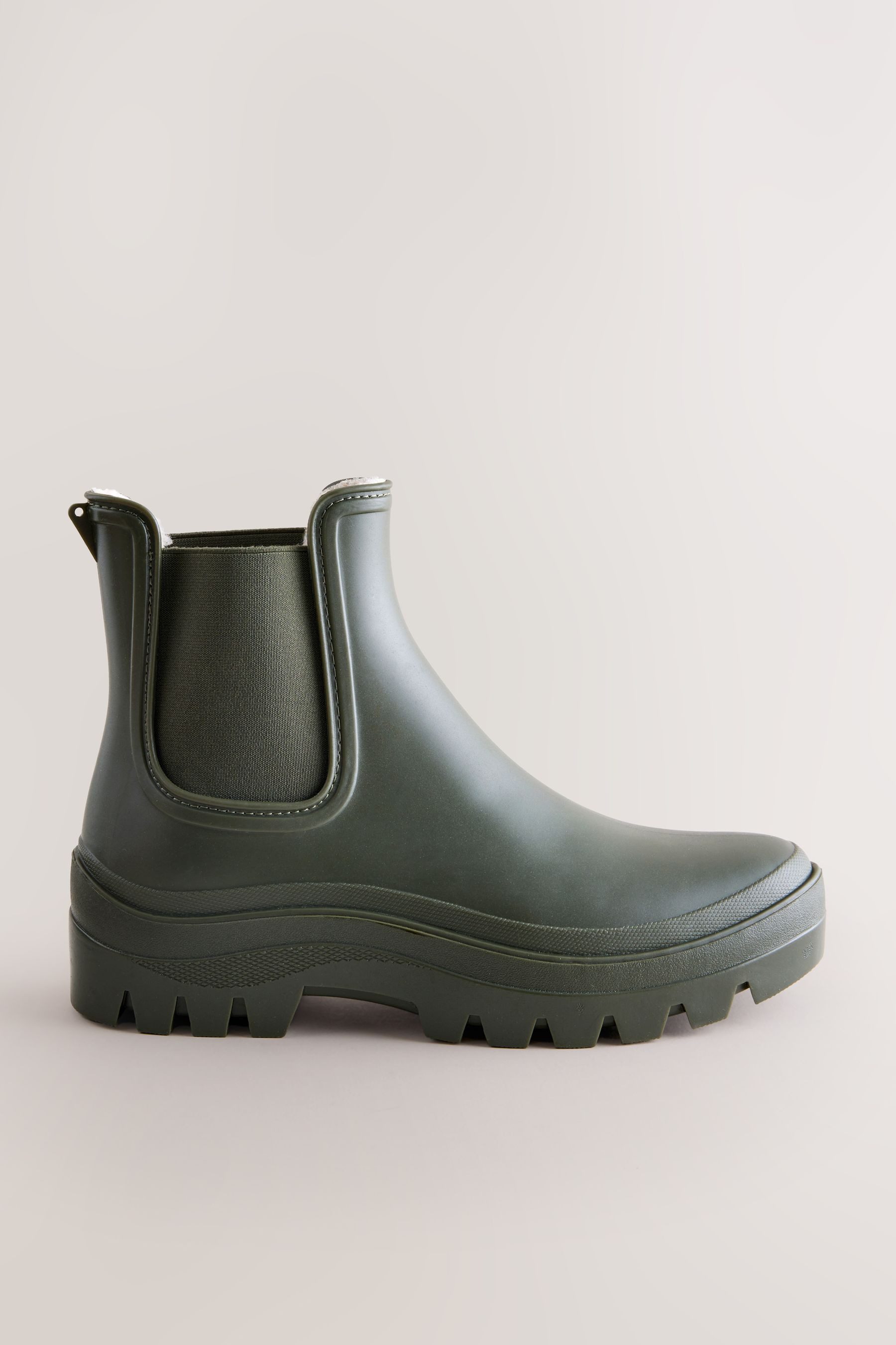 Next Chelsea-Gummistiefel mit Kunstfellfutter Gummistiefel (1-tlg) günstig online kaufen