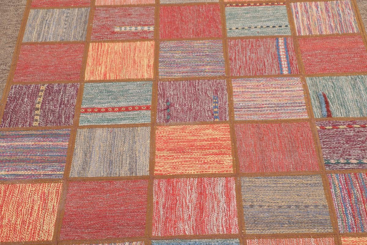 Nain Kelim Perserteppich, 4 rechteckig, mm Orientteppich Höhe: 139x201 Orientteppich / Patchwork Handgewebter Trading,