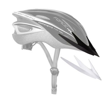 FORCE Fahrradhelm Helm FORCE HAL schwarz (rotweiß) L - XL