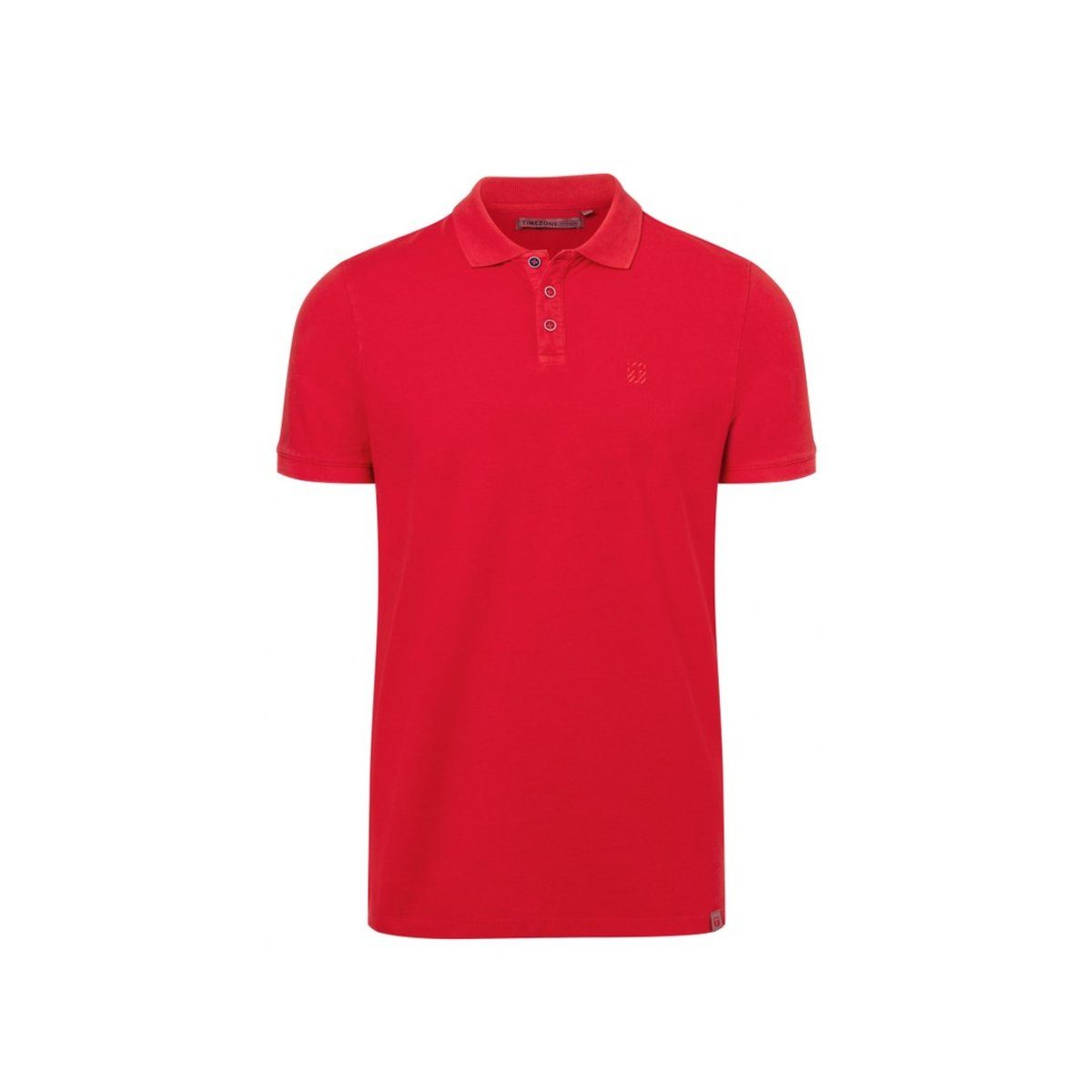 TIMEZONE Rundhalsshirt rot regular fit (1-tlg) Timezone Red 5555