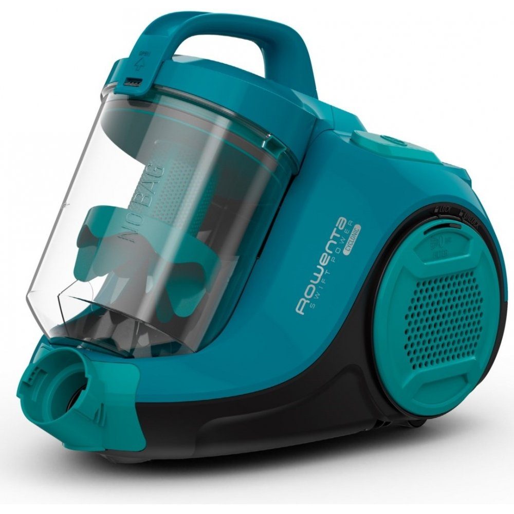 Rowenta Bodenstaubsauger RO2932EA Swift Power - Bodenstaubsauger - türkis, beutellos