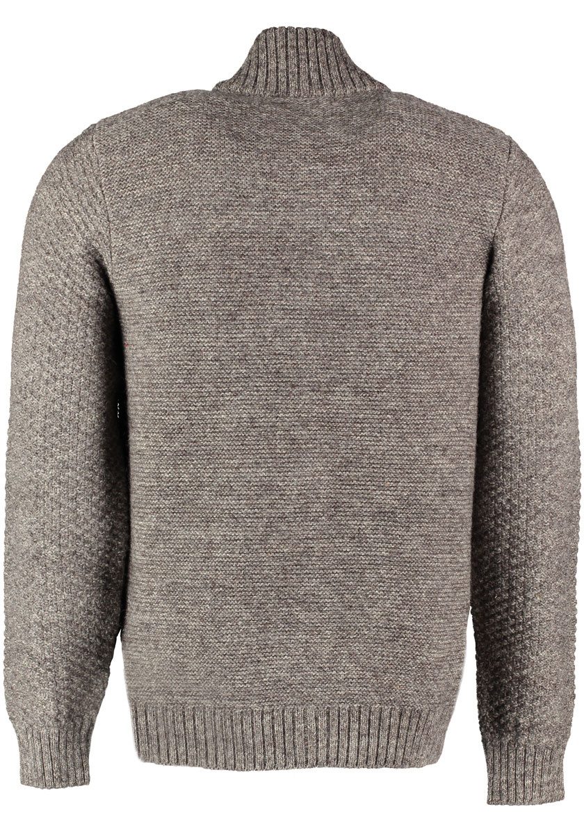 OS Trachten Strickjacke Fenari Rundhalsausschnitt günstig online kaufen