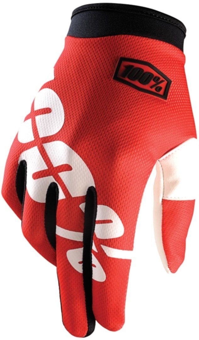 100% Fahrradhandschuhe iTrack Motocross Handschuhe Red/White
