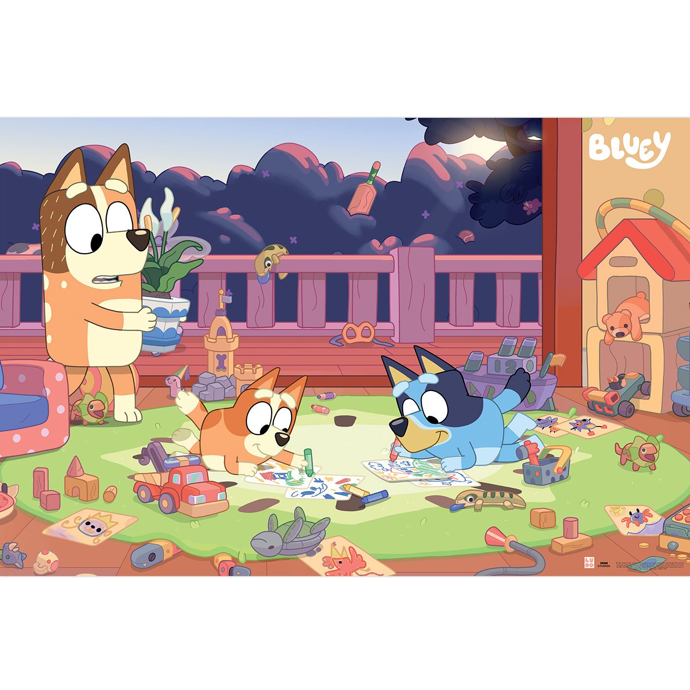 Poster Bluey - Home - Poster 61x91,5 cm