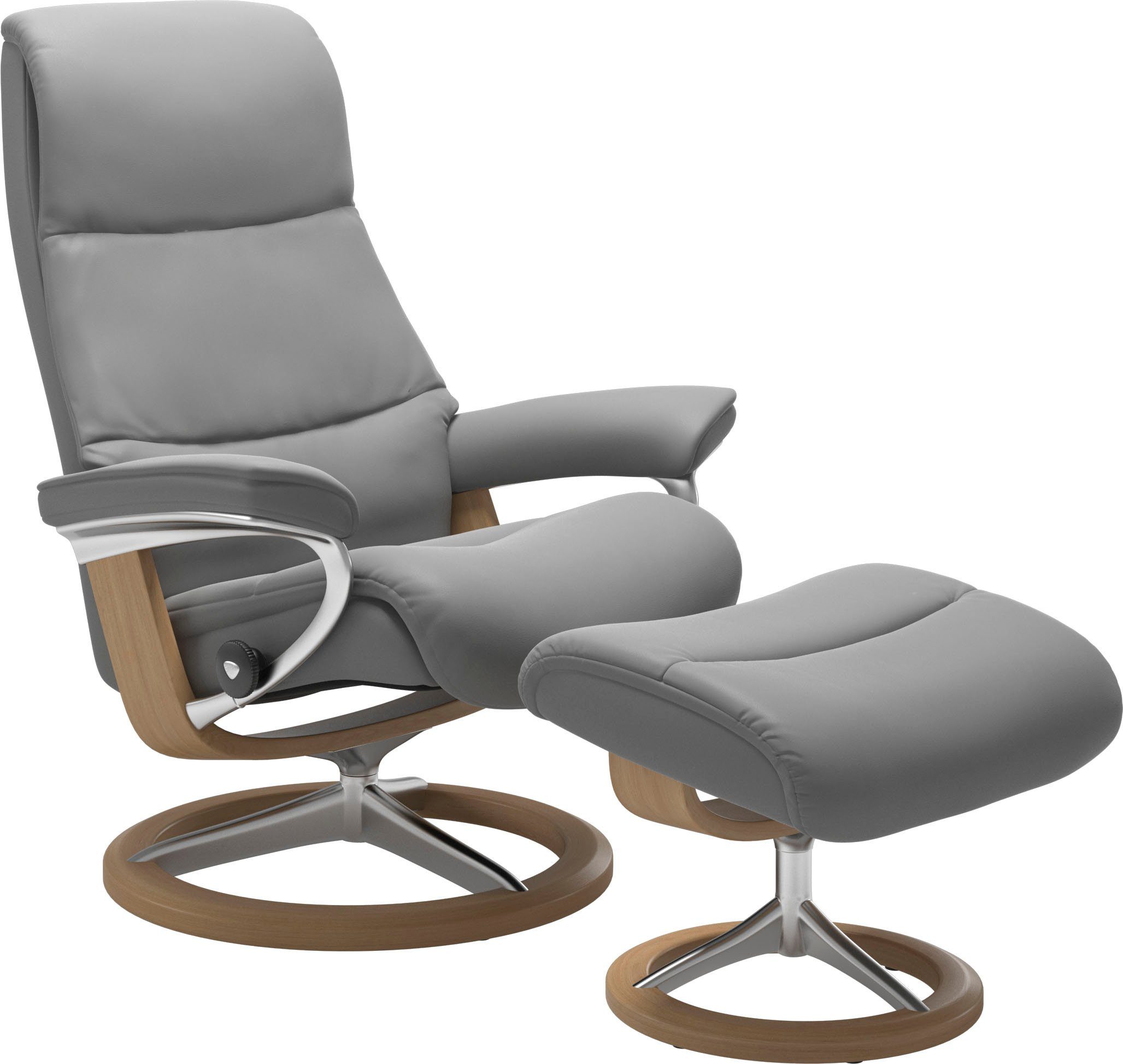 Stressless® Relaxsessel View, mit Größe S,Gestell Base, Signature Eiche